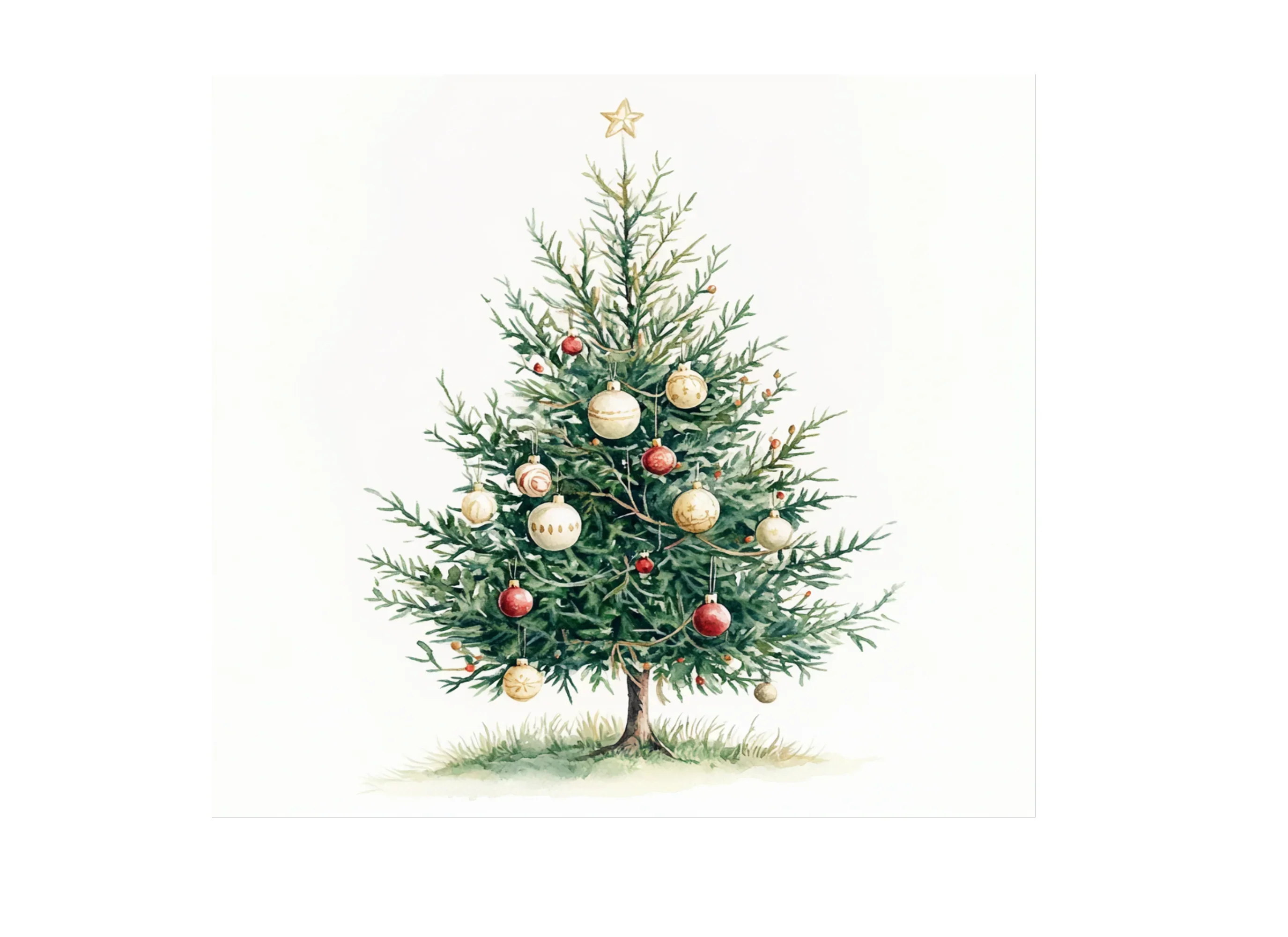 Christmas Tree Clipart Bundle - Image 3