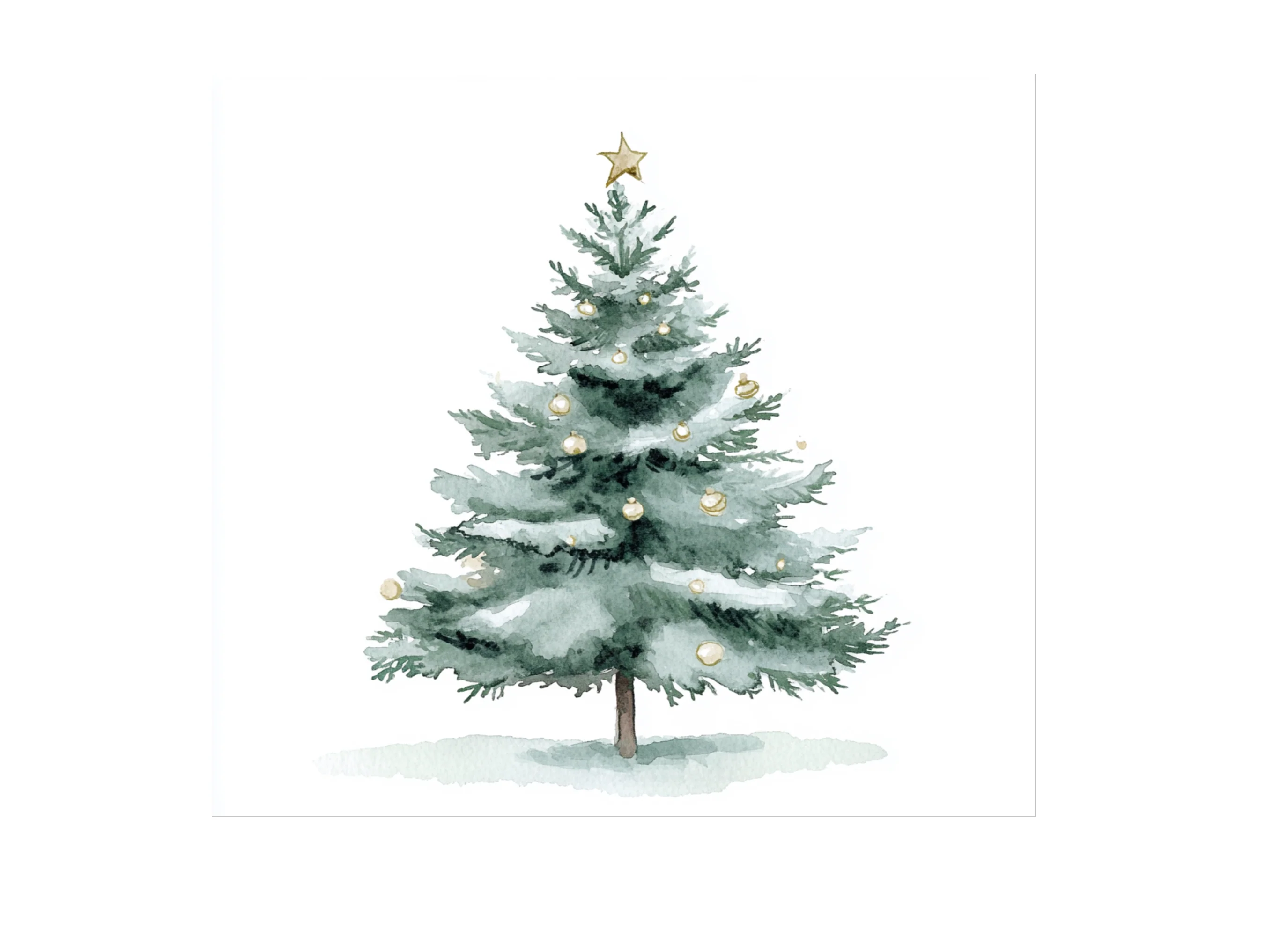 Christmas Tree Clipart Bundle - Image 3