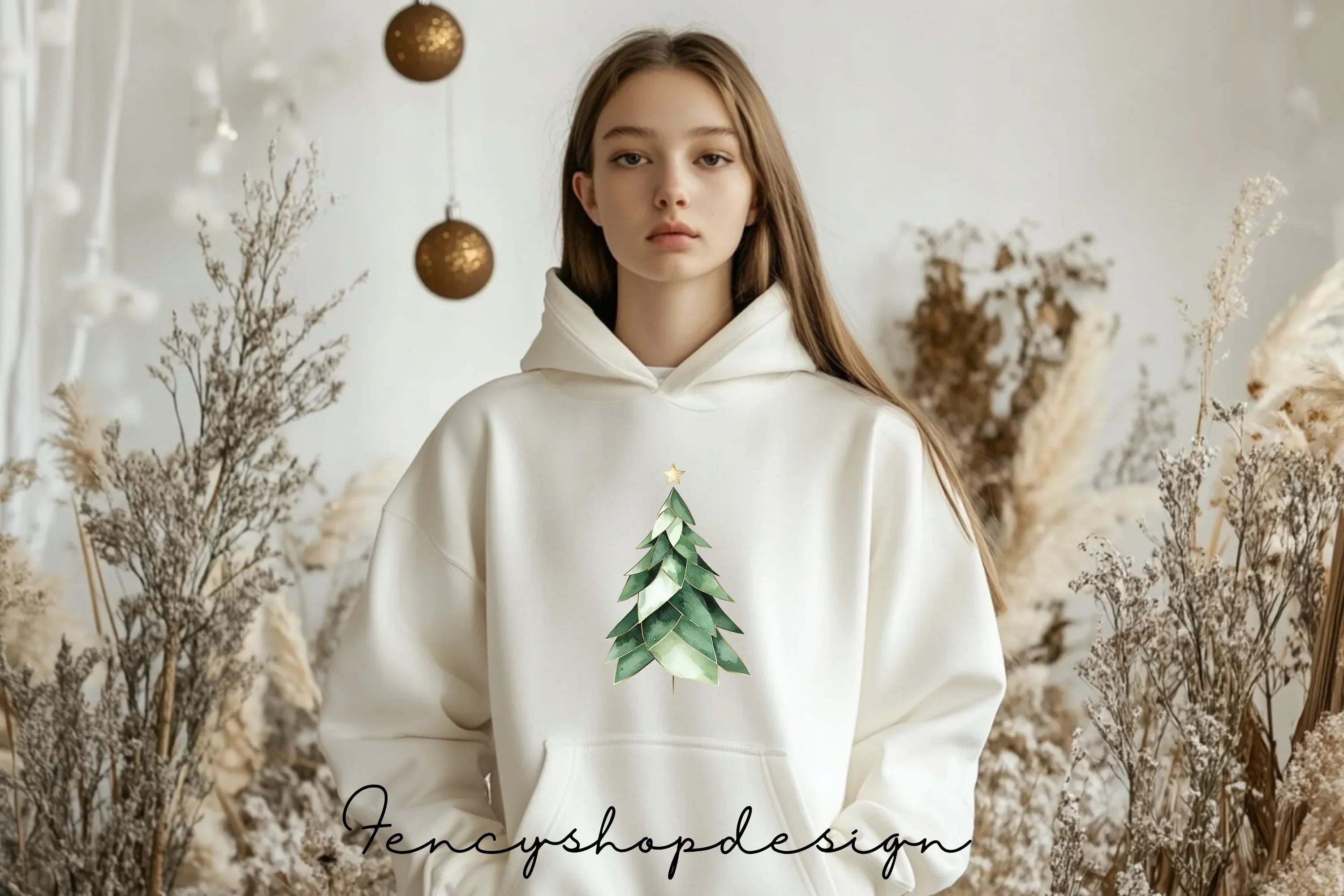 Christmas Tree Clipart Bundle - Image 6