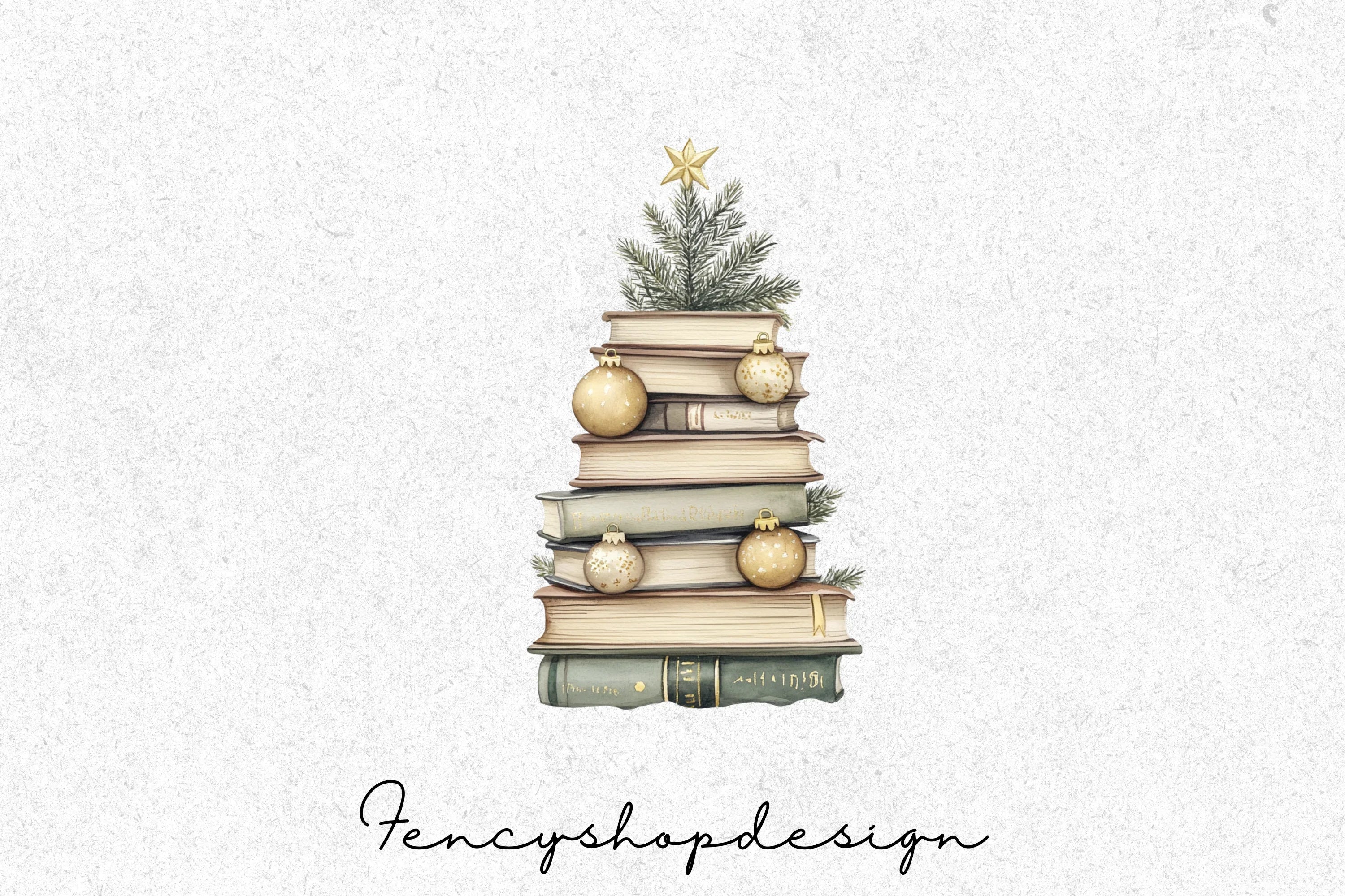 Christmas Tree Clipart Bundle - Image 3