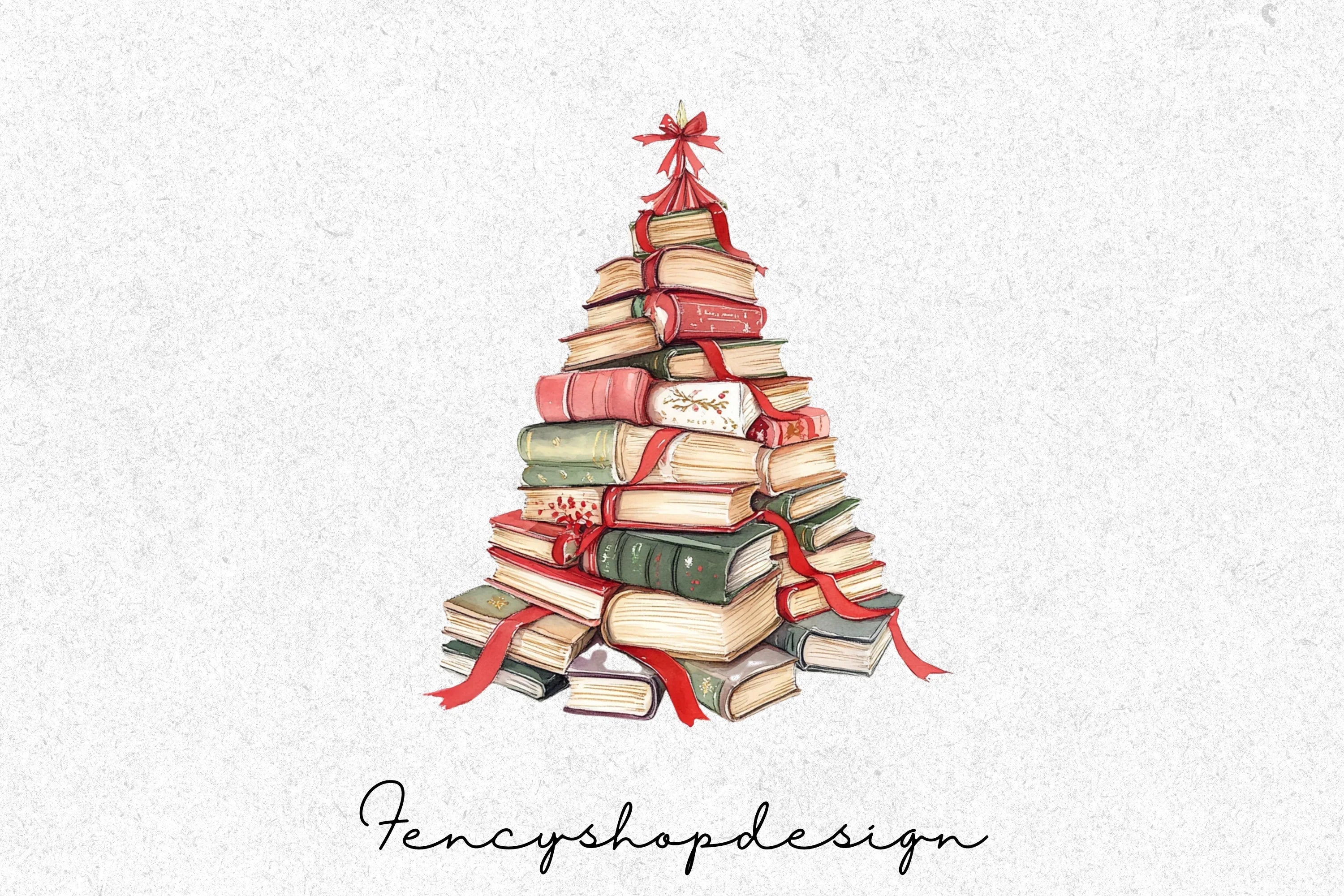 Christmas Tree Clipart Bundle - Image 4