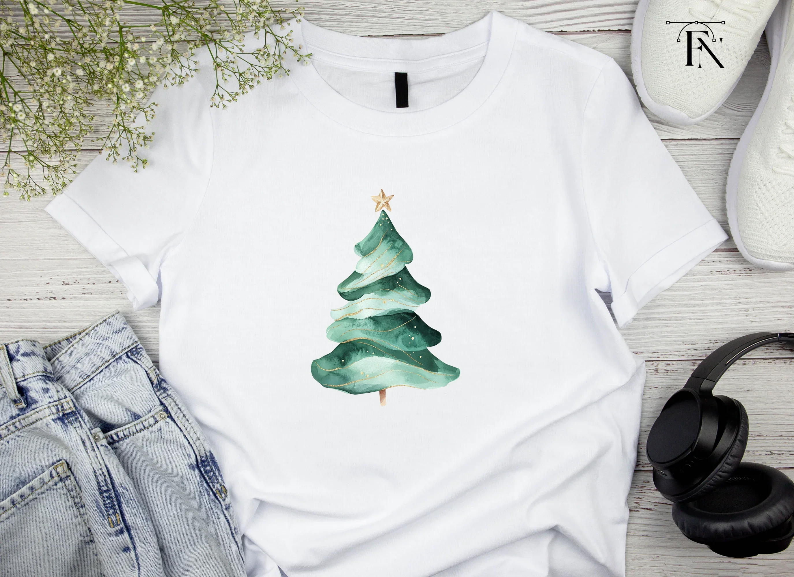 Christmas Trees Clipart Bundle - Image 4