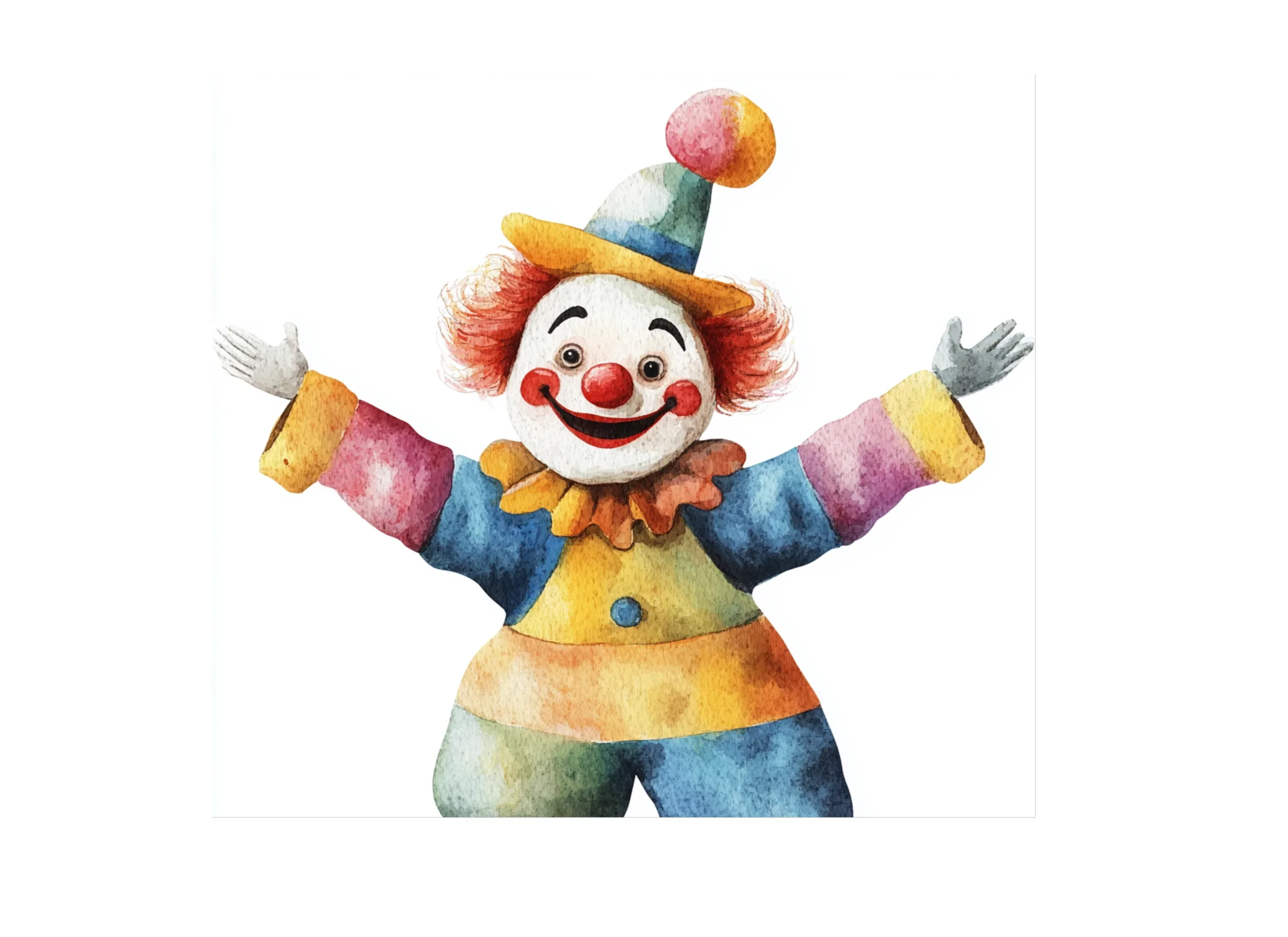 Circus Clowns Clipart Bundle - Image 2