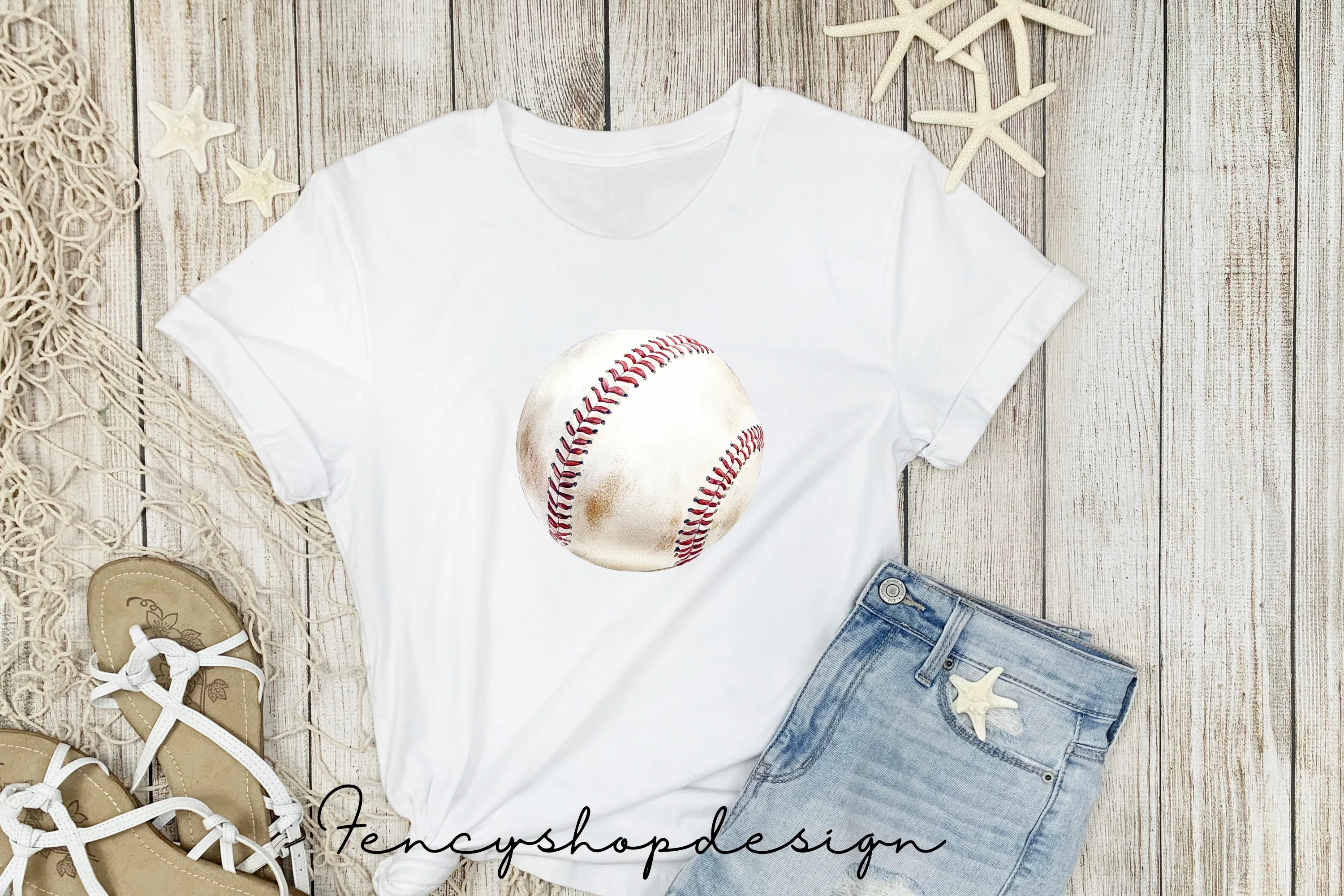 Classic Baseball Game Ball Clipart Bundle - Image 5