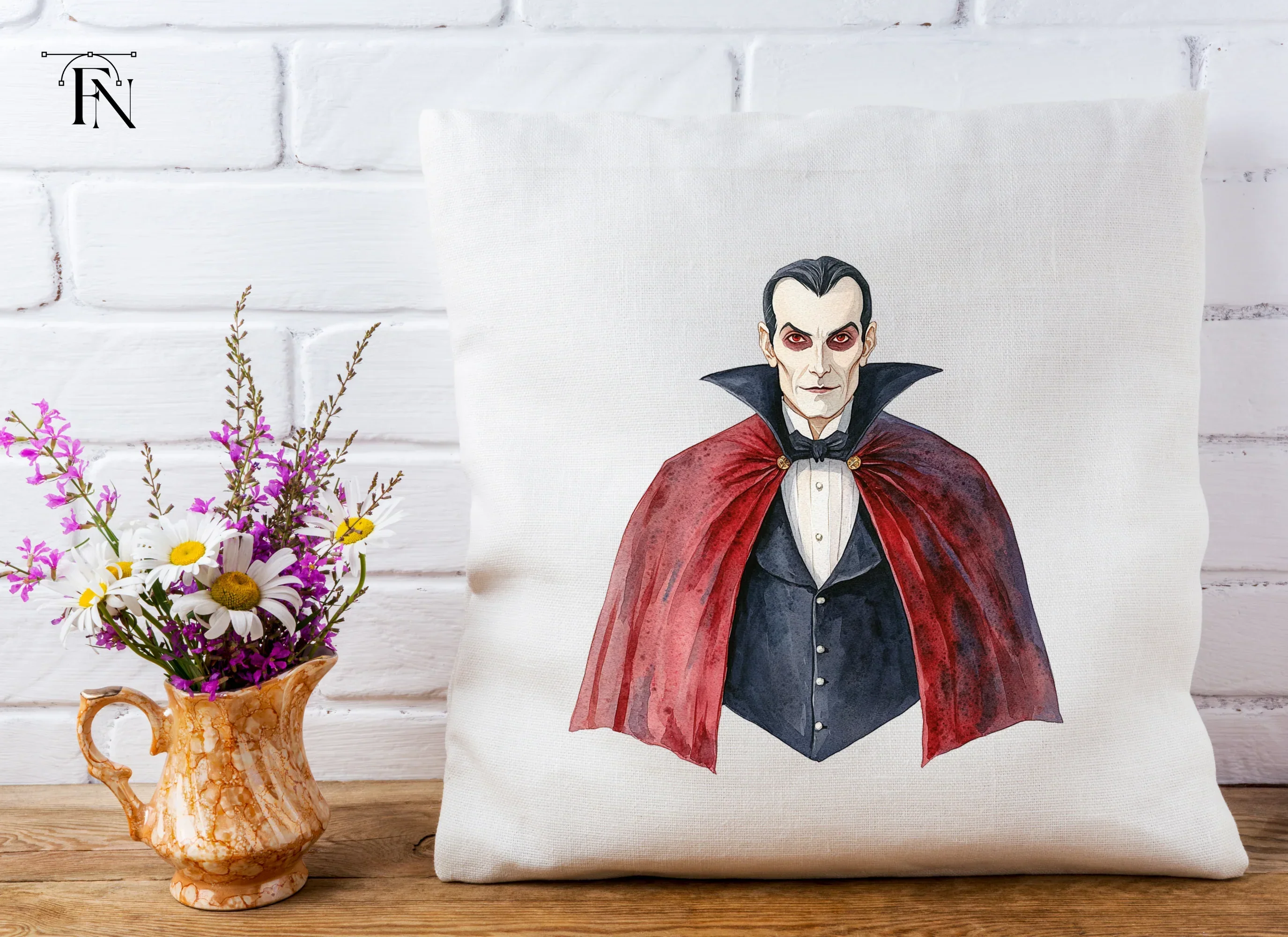 Classic Vampire Character Clipart Bundle - Image 5
