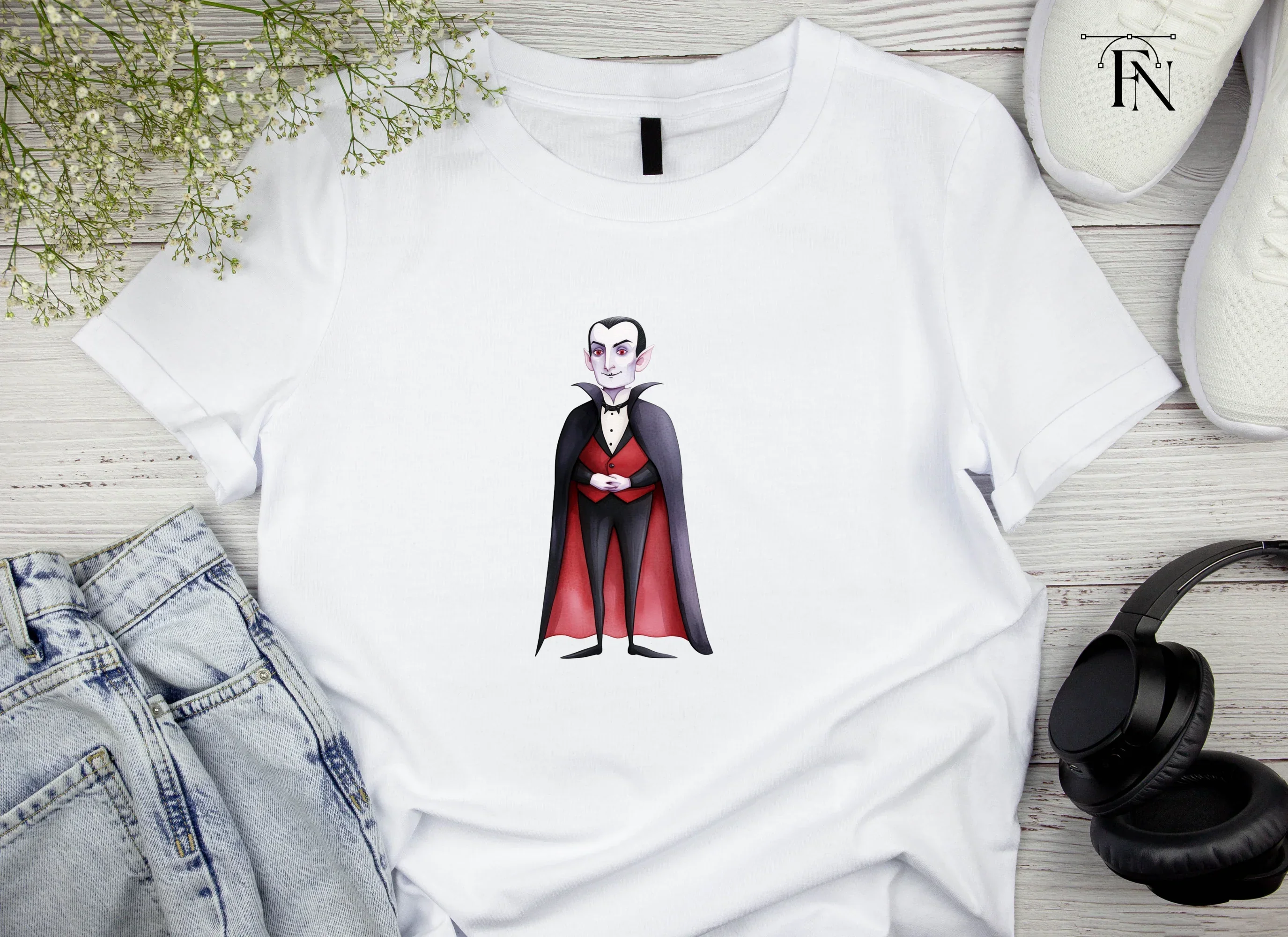 Classic Vampire Clipart Bundle - Image 4