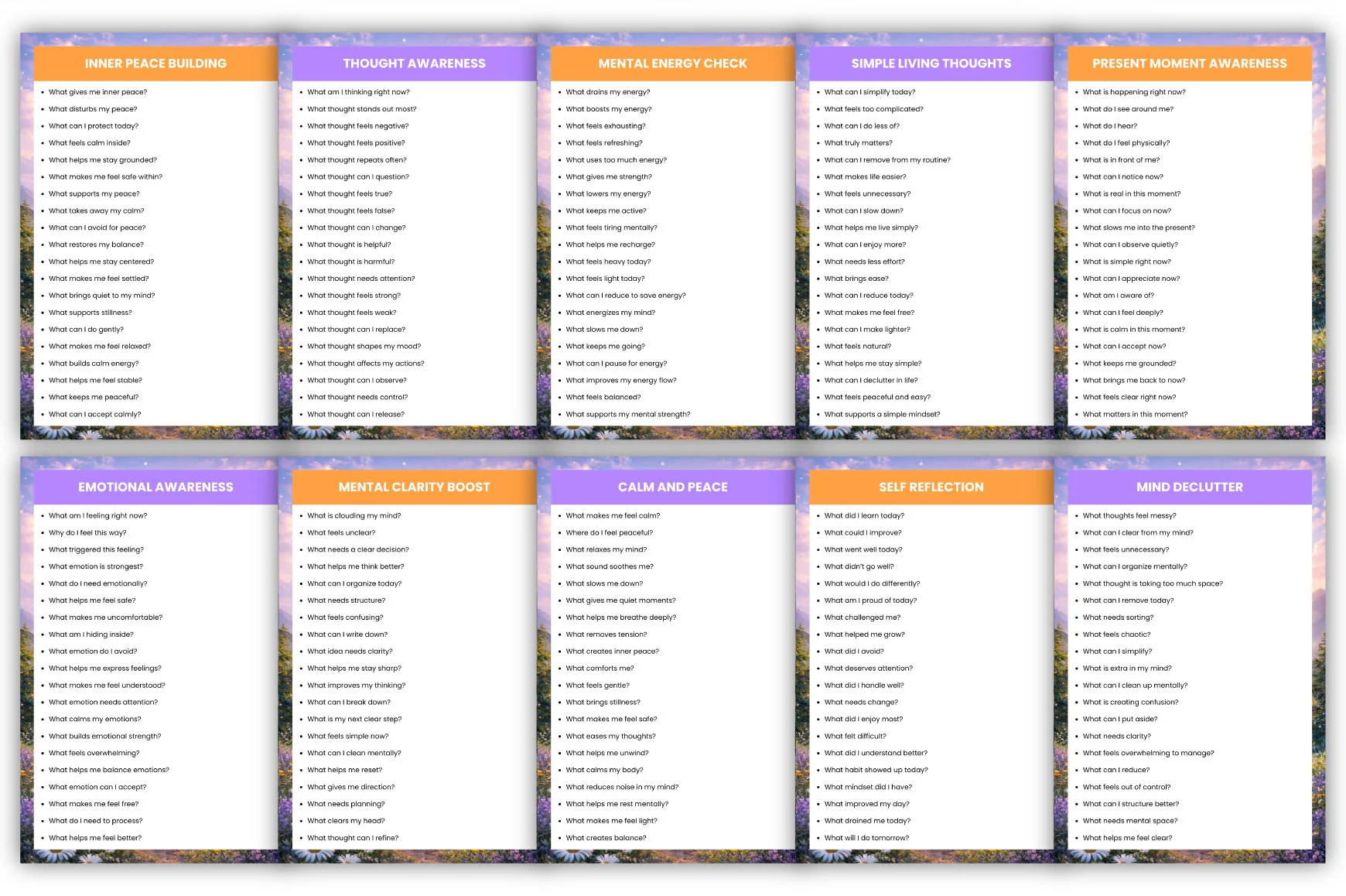 Clear Mind Prompts - Image 4
