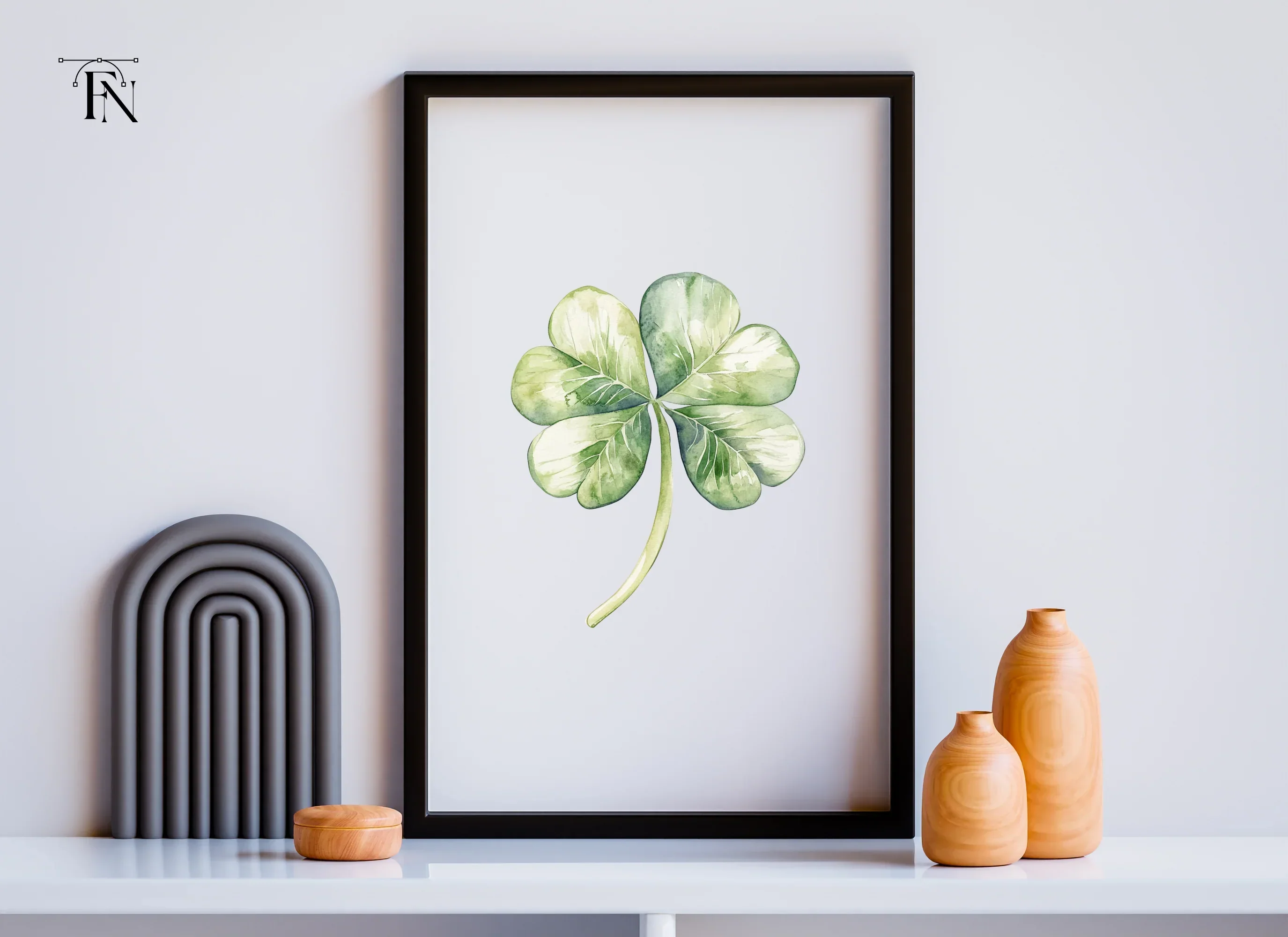 Clover Leaves Clipart Bundle - Image 6