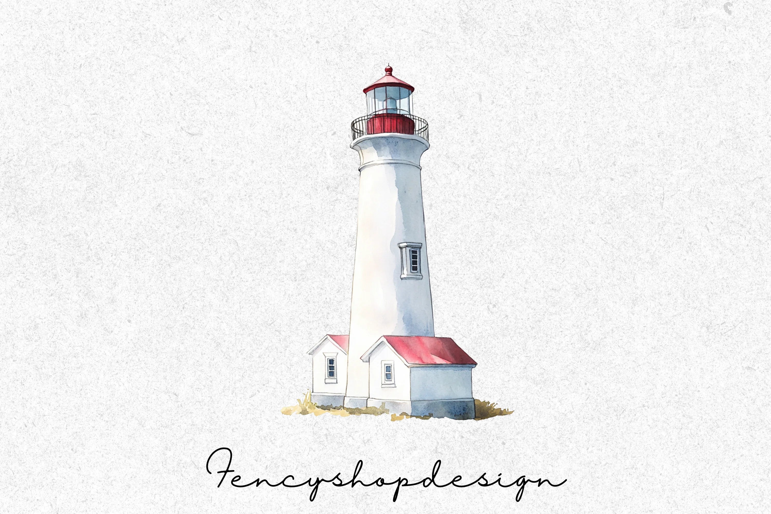Coastal Lighthouse Clipart Bundle - Image 7