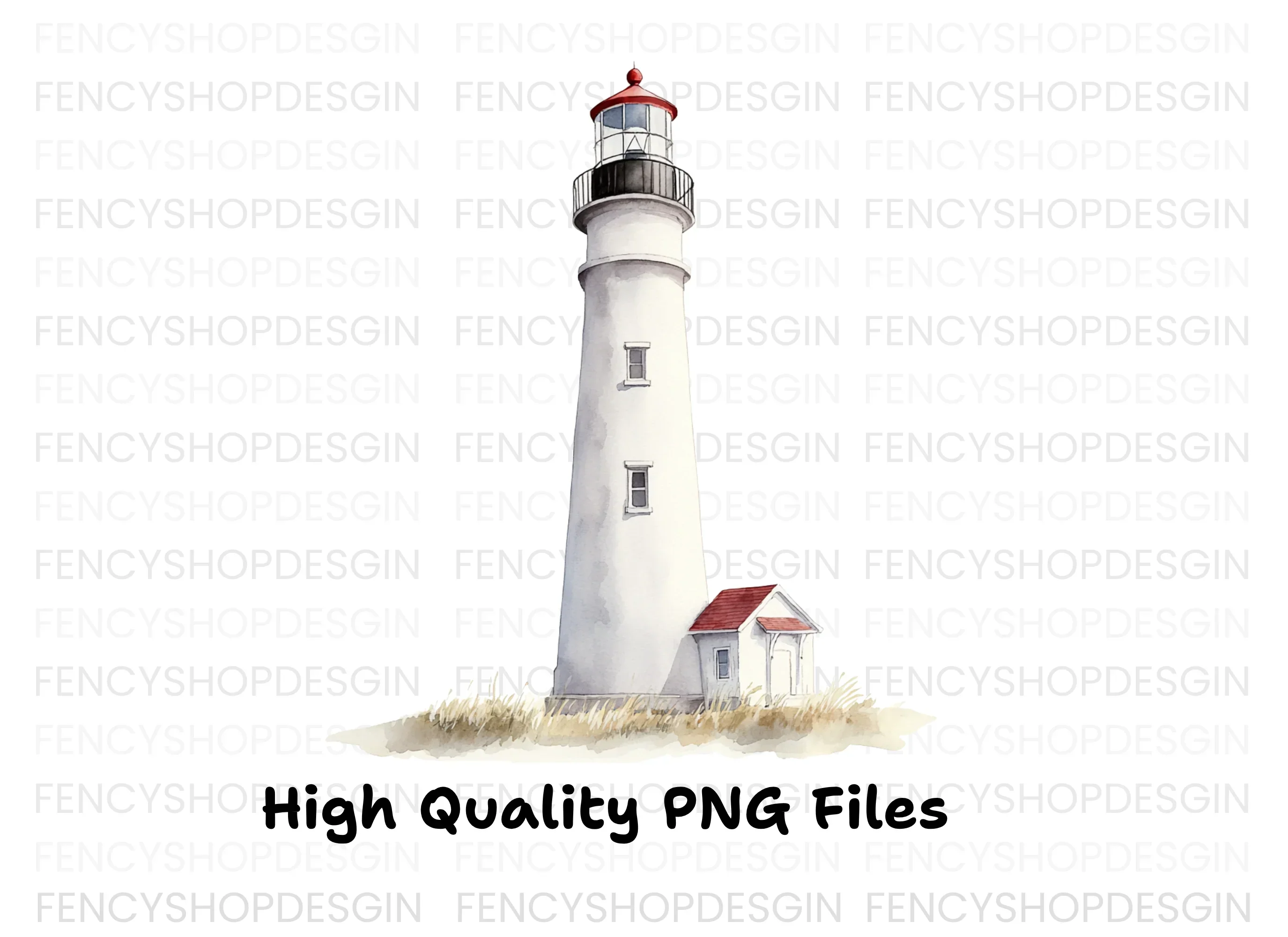 Coastal Lighthouse Clipart Bundle - Image 2