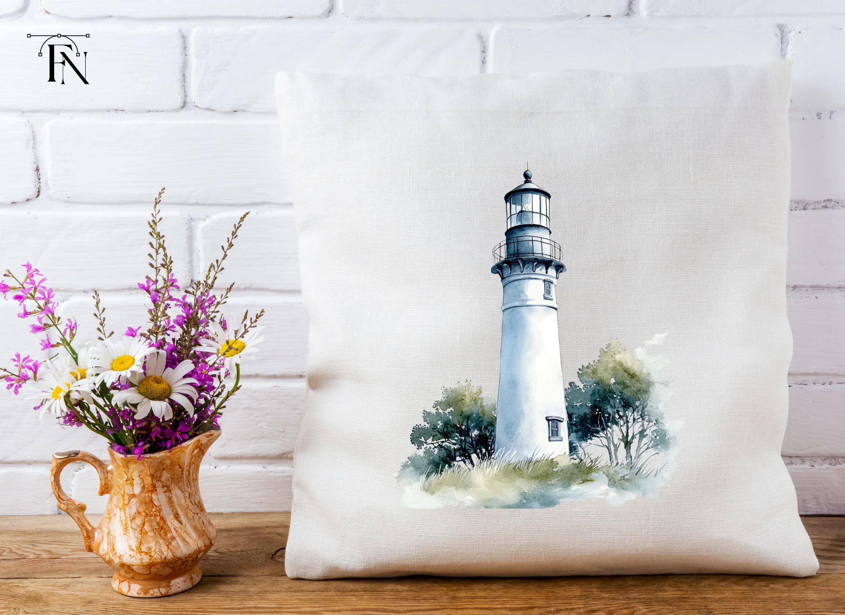 Coastal Lighthouse Clipart Bundle - Image 4