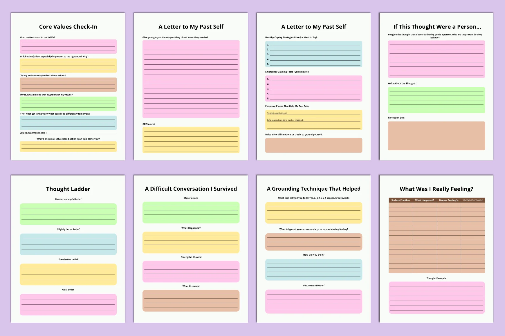Cognitive Behavioral Therapy Planner - Image 5