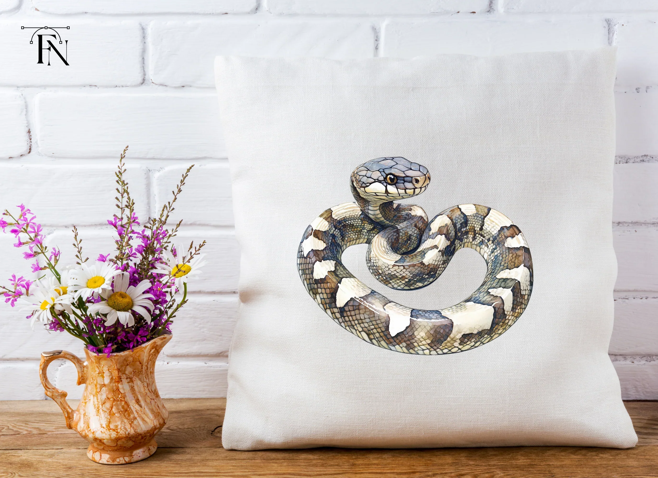 Coiled Snake Clipart Bundle - Image 5