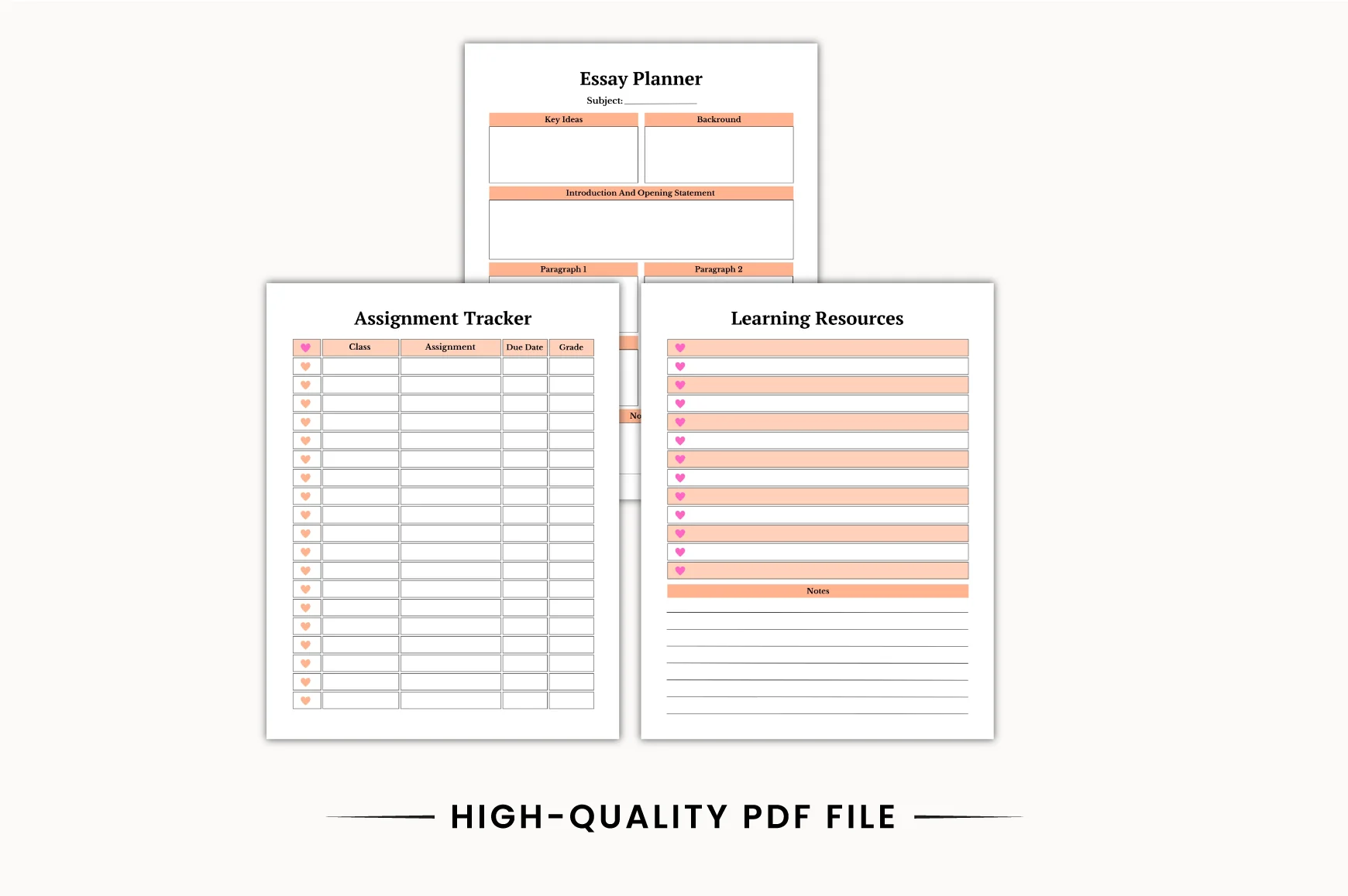 College Academic Student Planner - Image 2