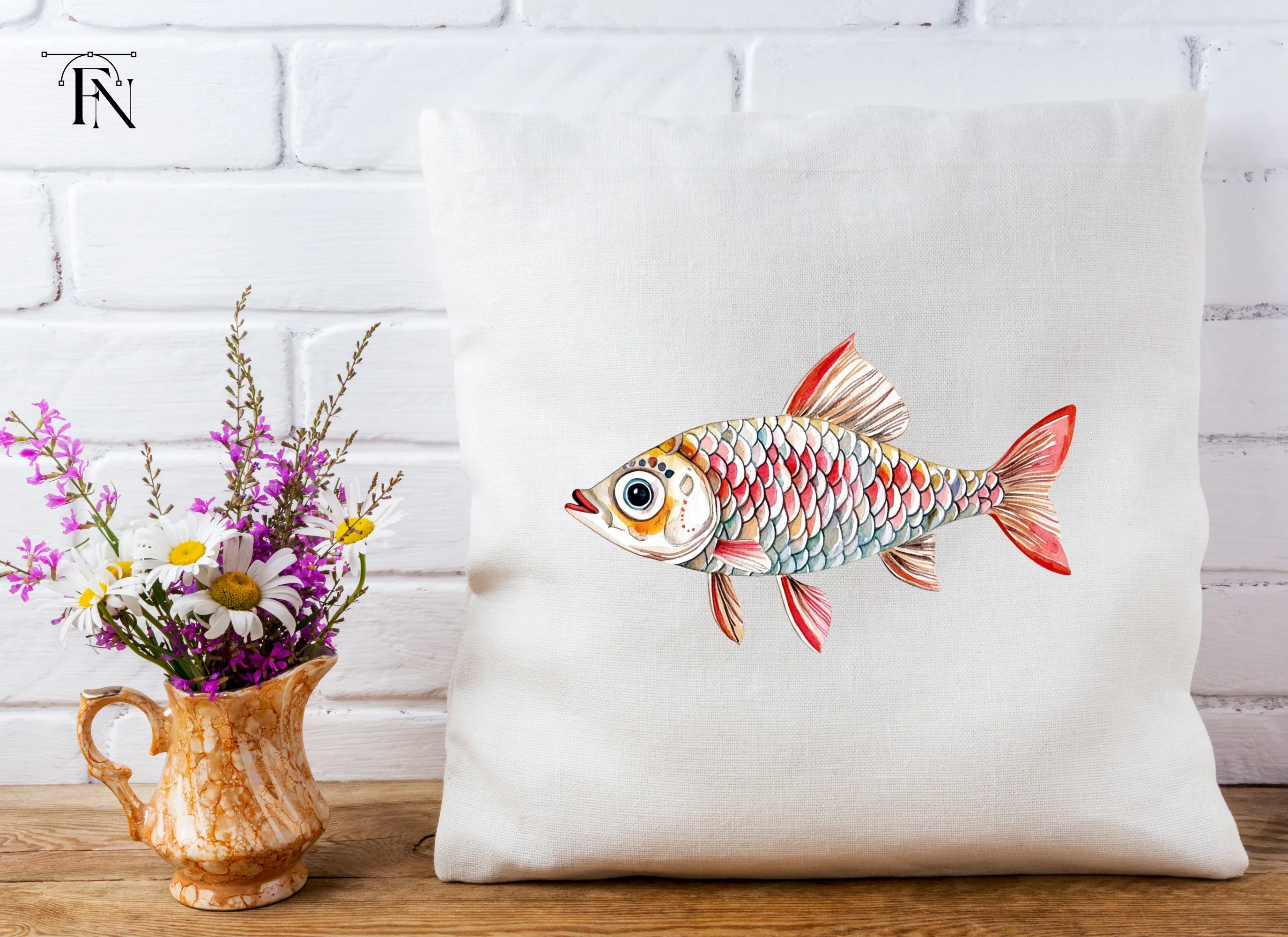Colorful Fish Clipart Bundle - Image 5
