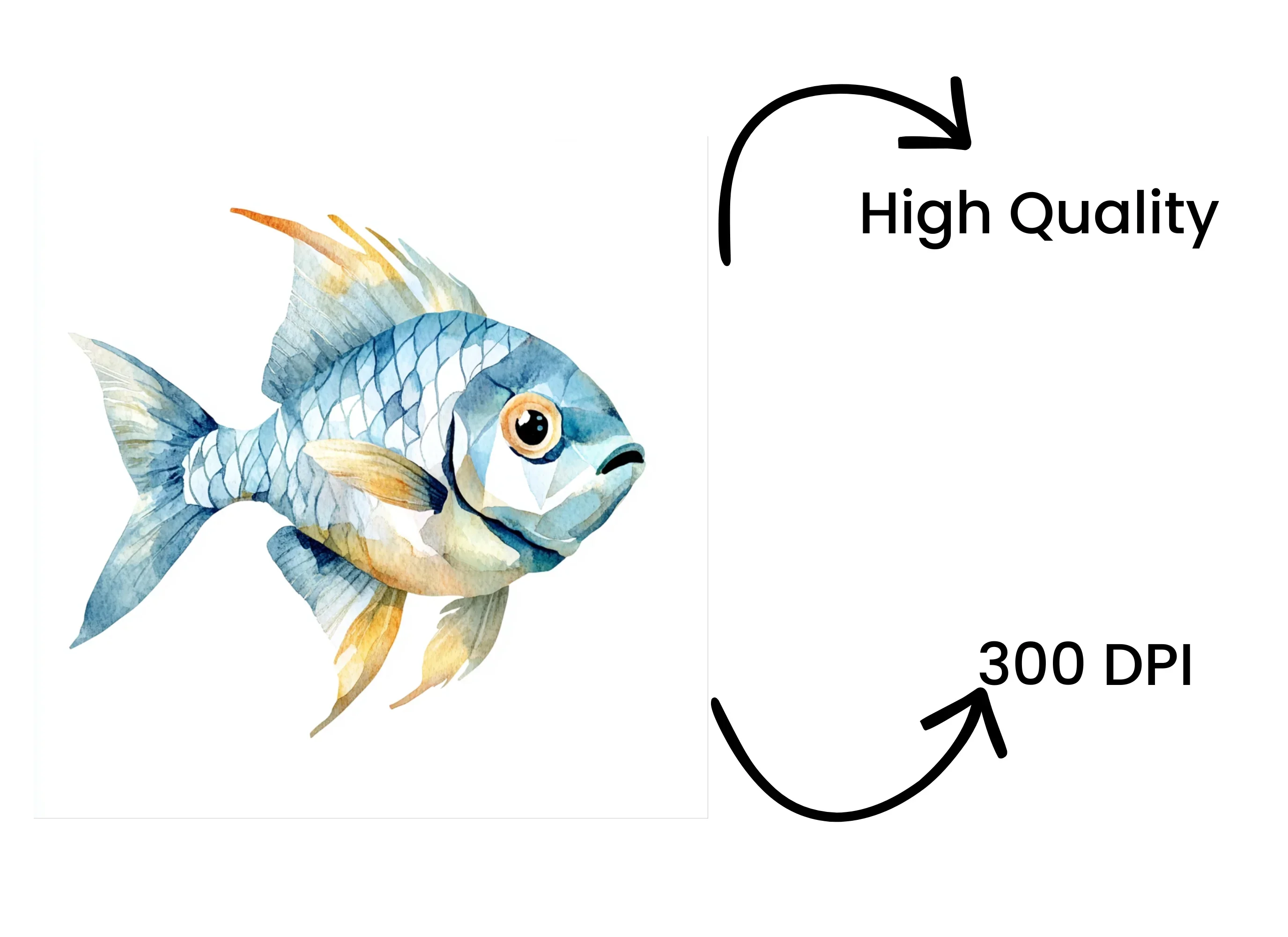 Colorful Geometric Fish Clipart Bundle - Image 4