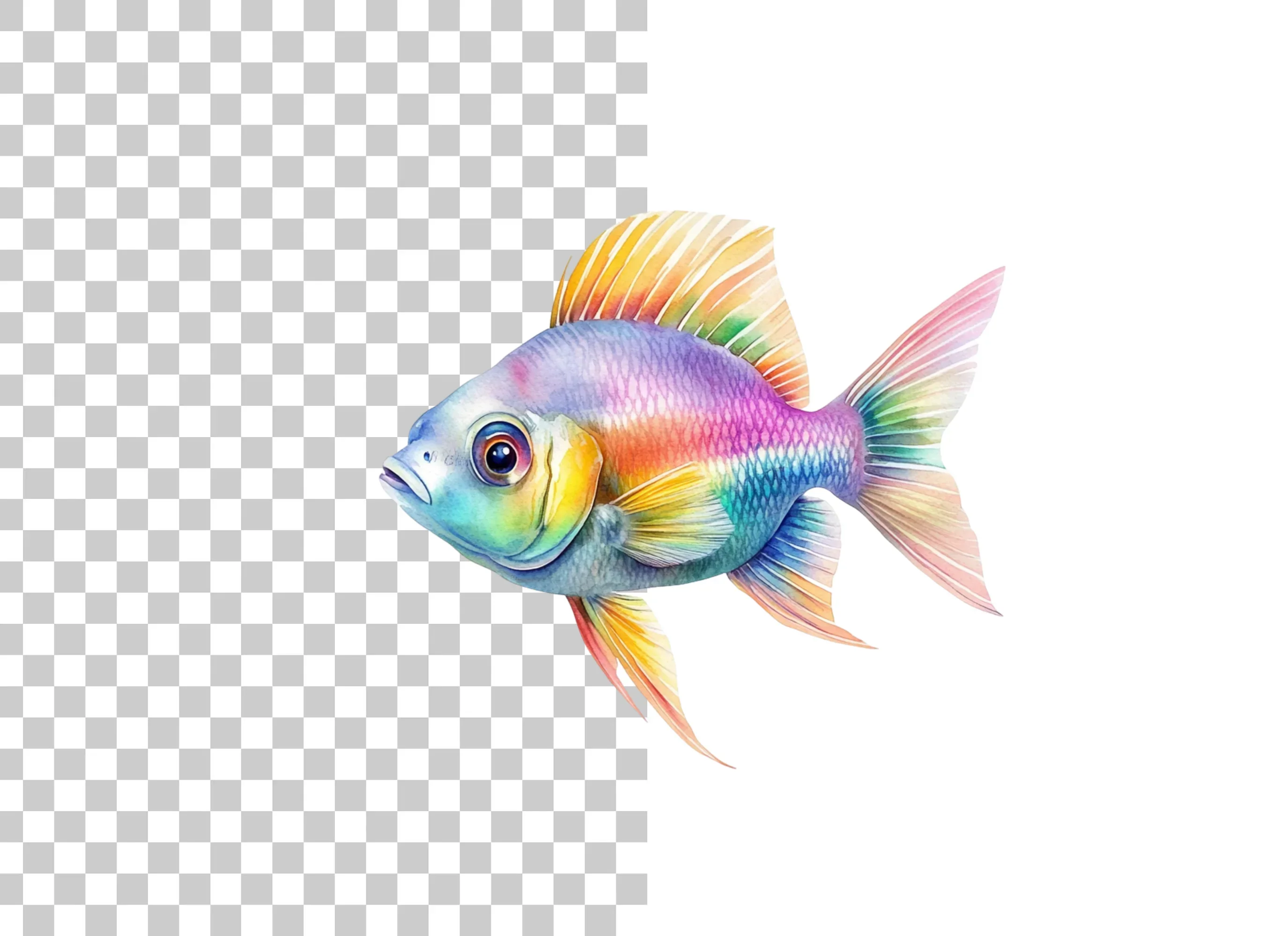 Colorful Goldfish Clipart Bundle - Image 2