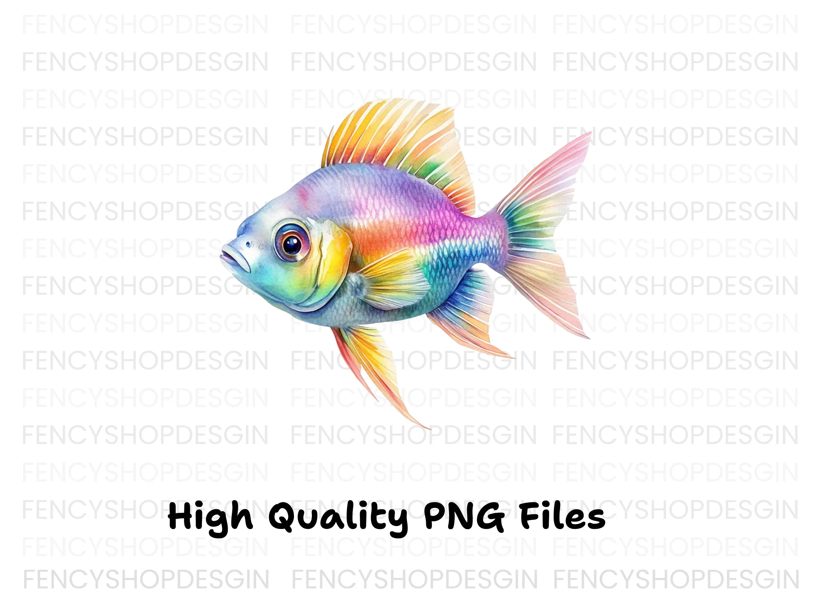 Colorful Goldfish Clipart Bundle - Image 3