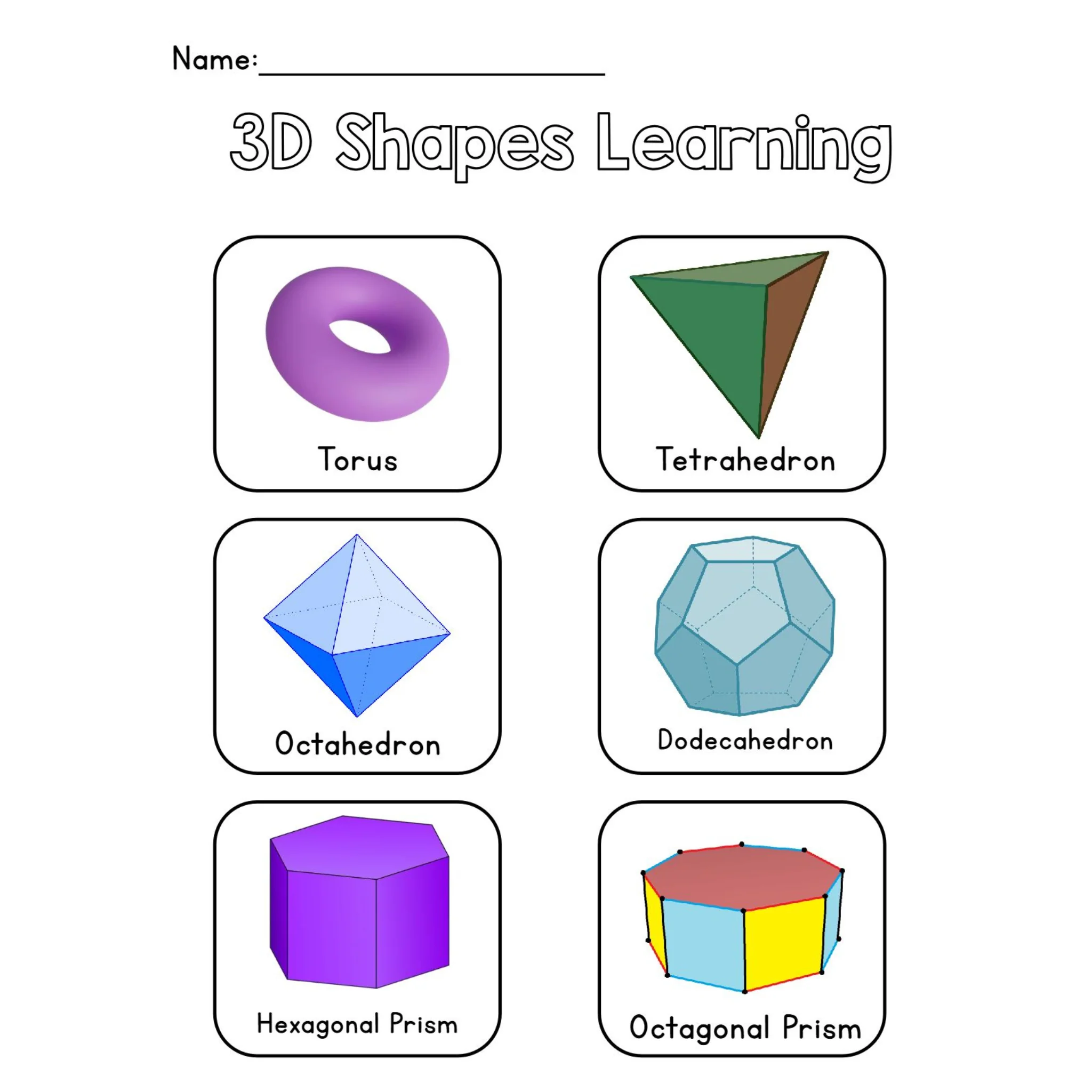 Colors and Shapes Preschool Busy Binder - Image 2