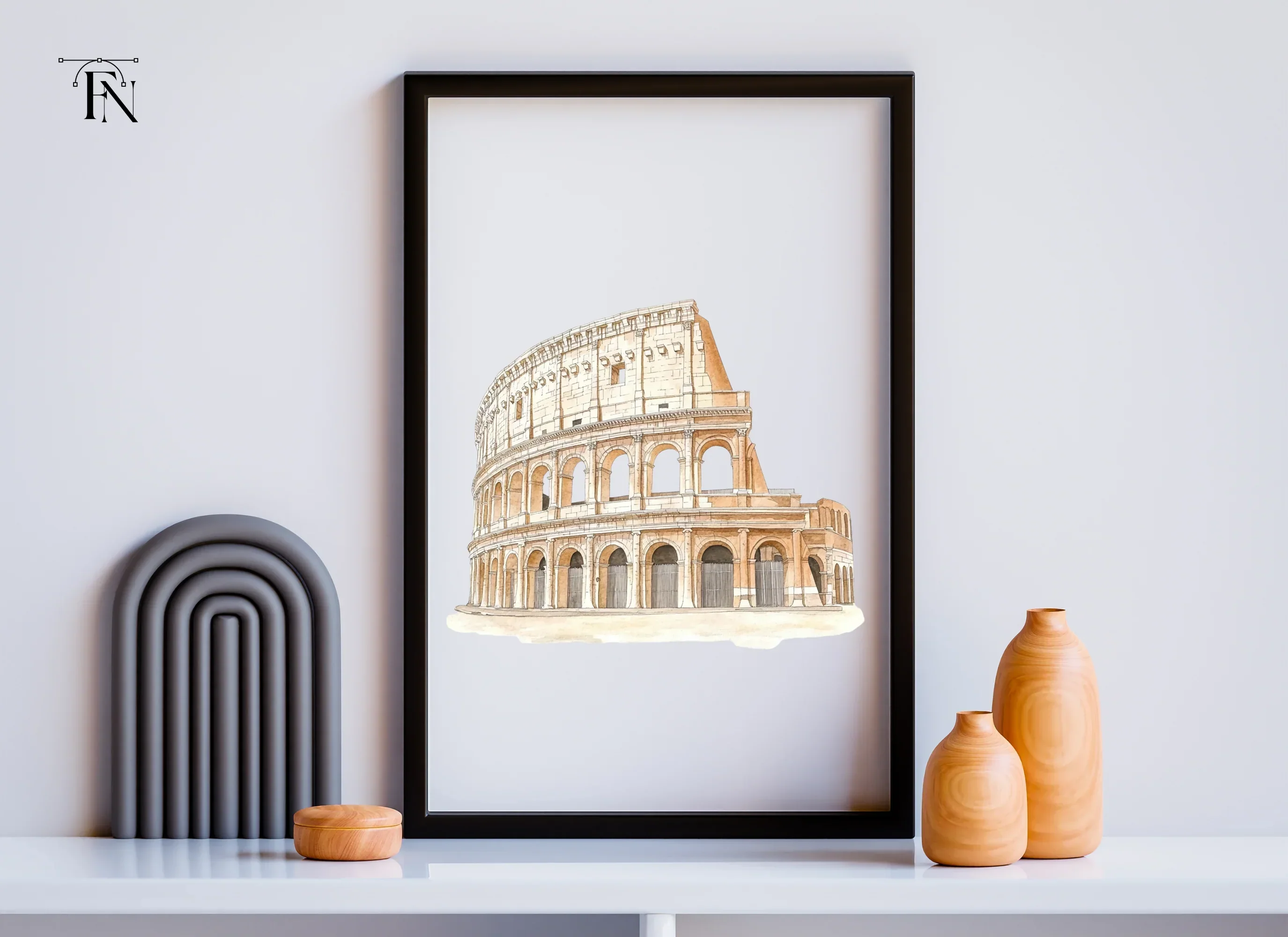 Colosseum Clipart Bundle - Image 2