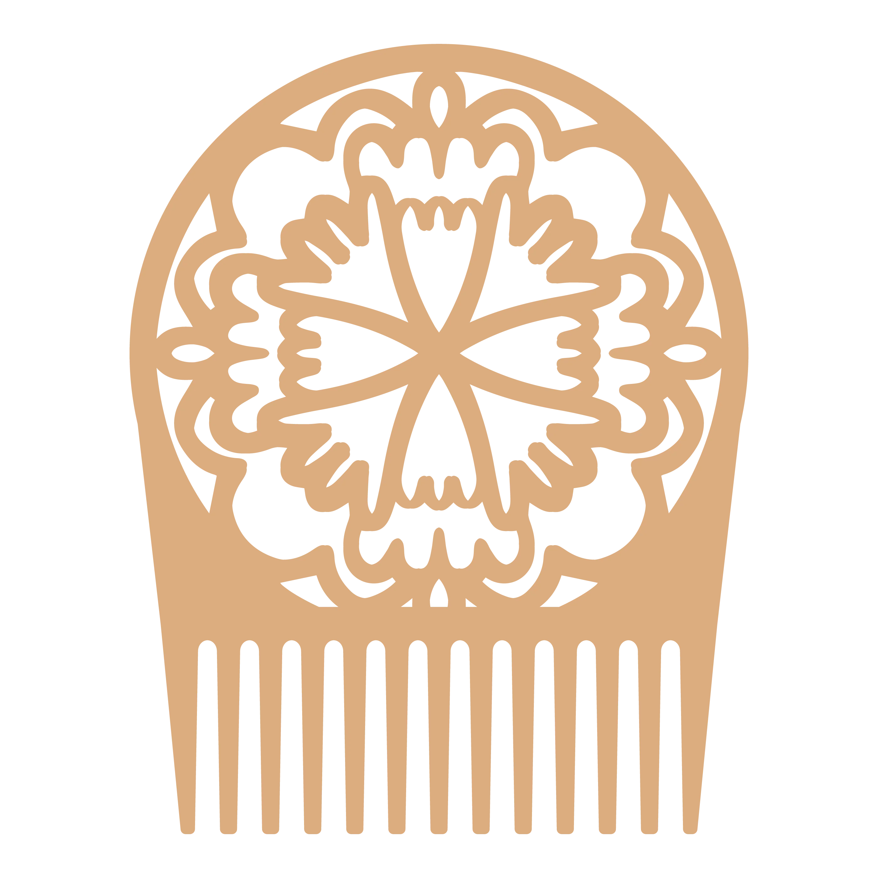 Comb Flower SVG Bundle - Image 2