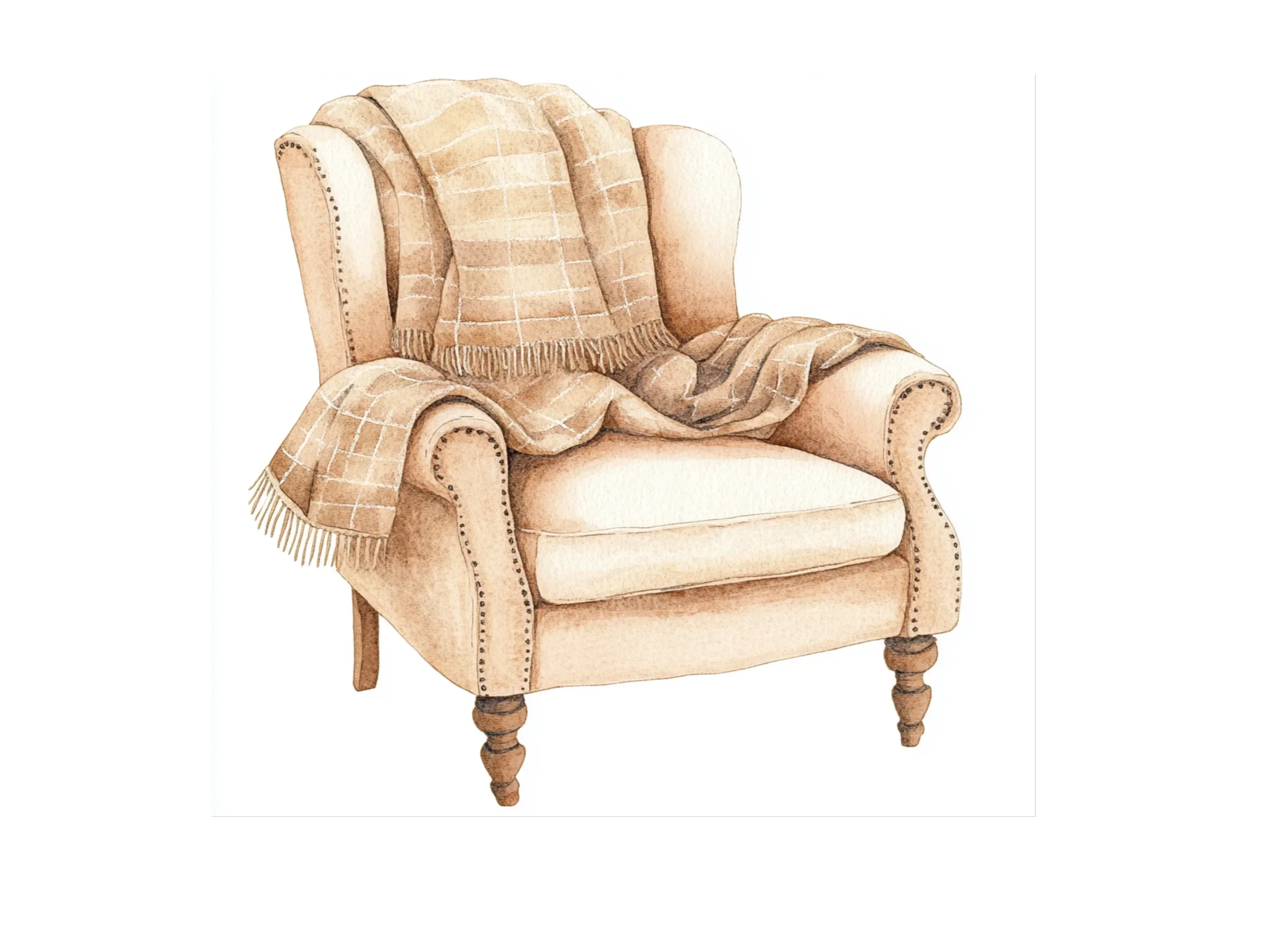 Comfortable Armchairs Clipart Bundle - Image 3