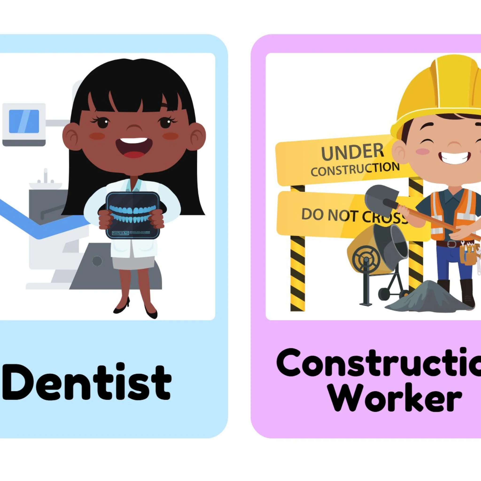 Community Helpers Flashcards for Kids - Image 3