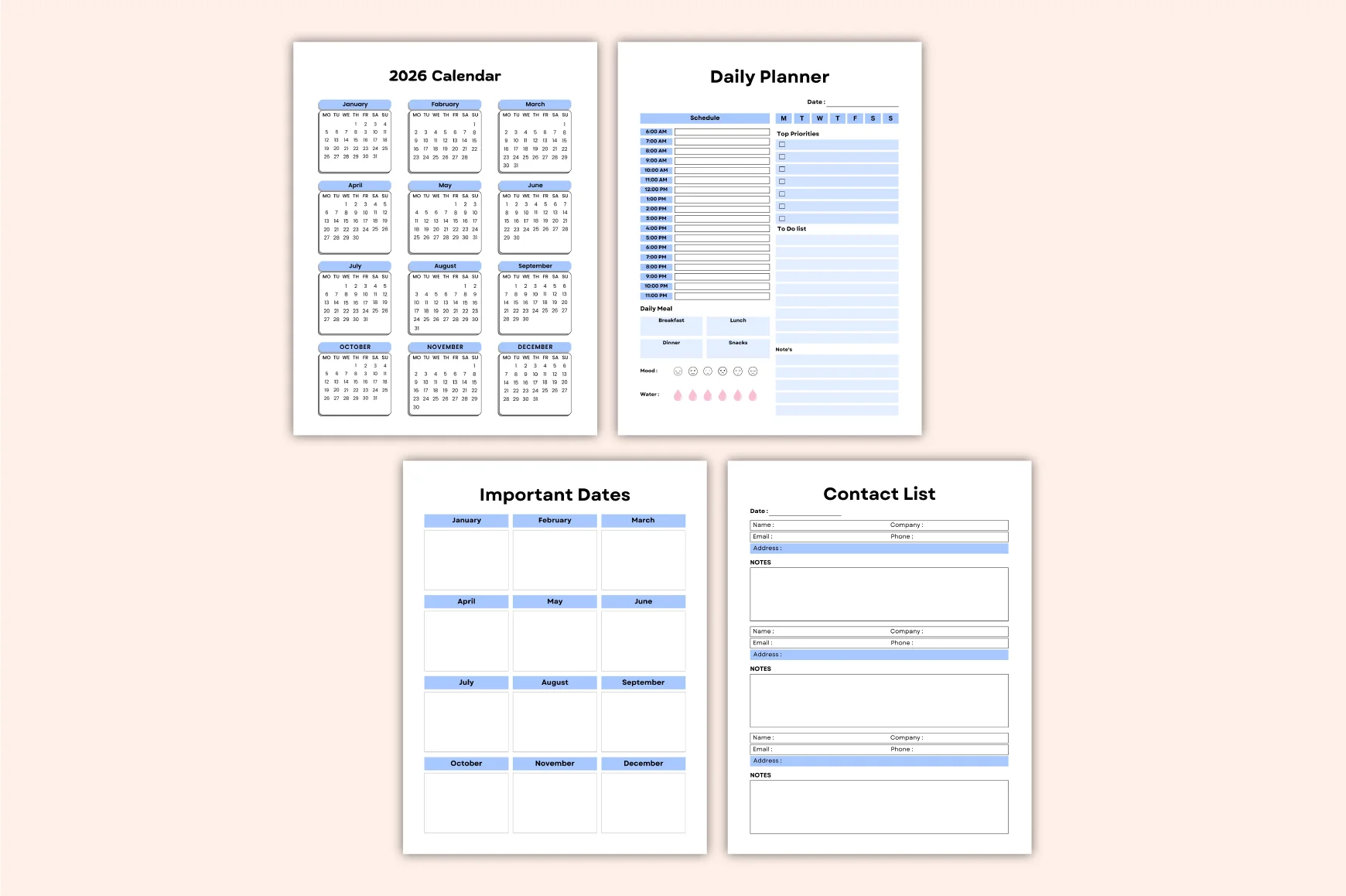 Complete Home Planning Binder Planner - Image 2