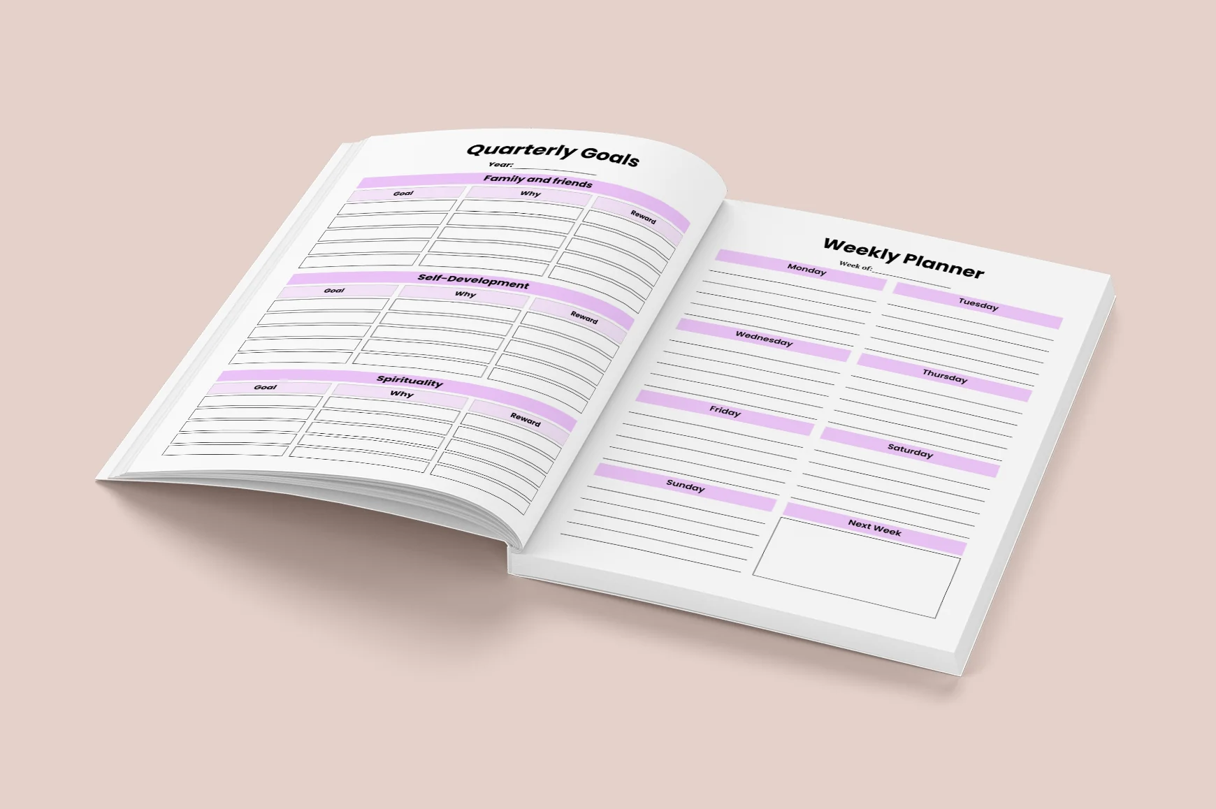 Complete Self Care Journal for Personal Growth - Image 2