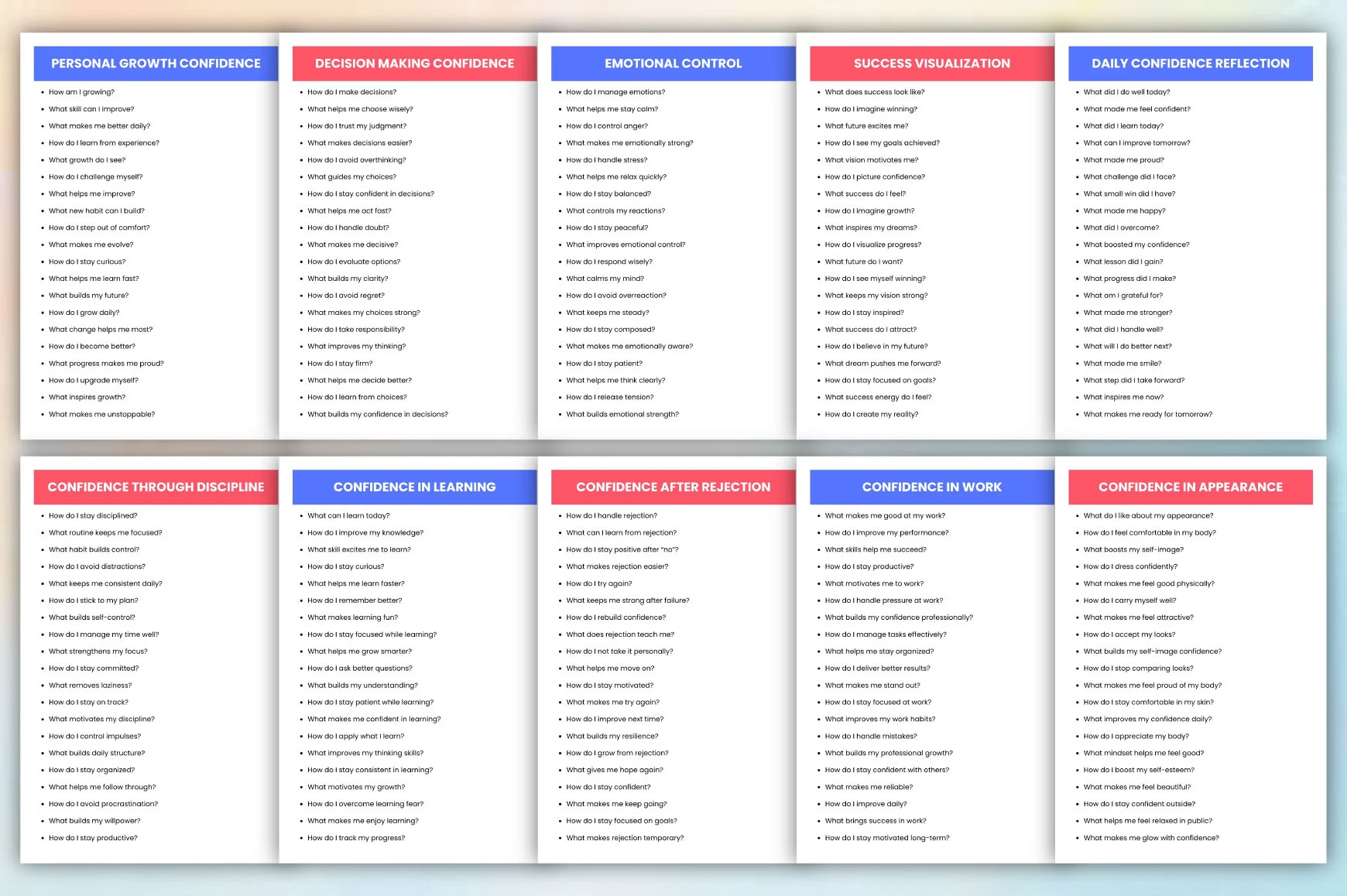 Confidence Boost Prompts - Image 3