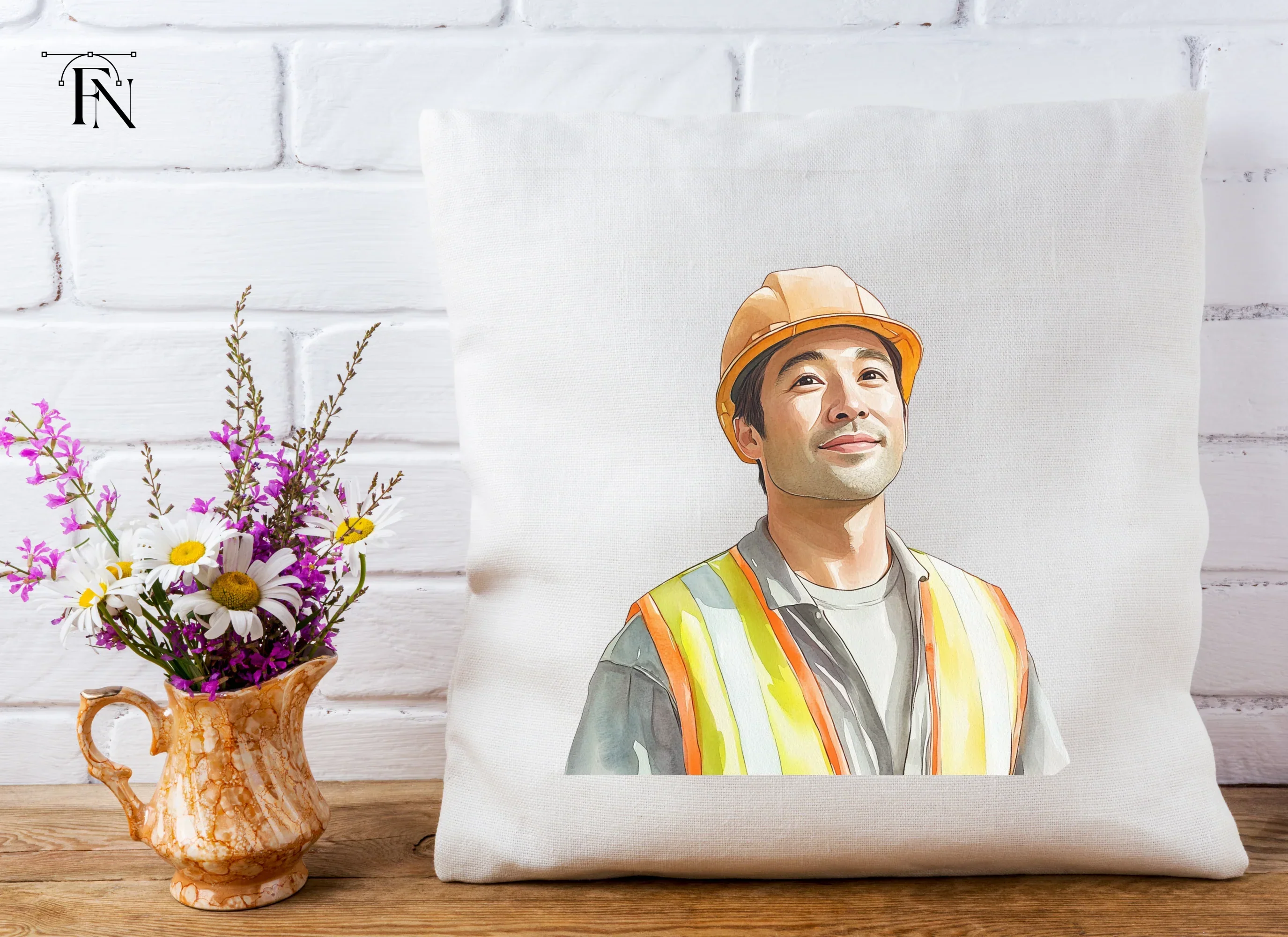 Confident Male Construction Worker Clipart Bundle - Image 3
