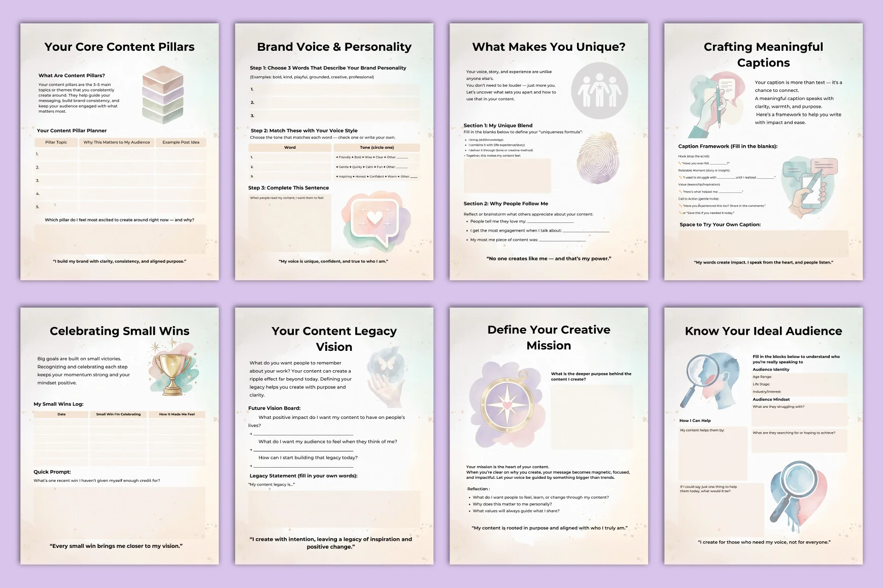 Content Creators Success Guide Planner - Image 5
