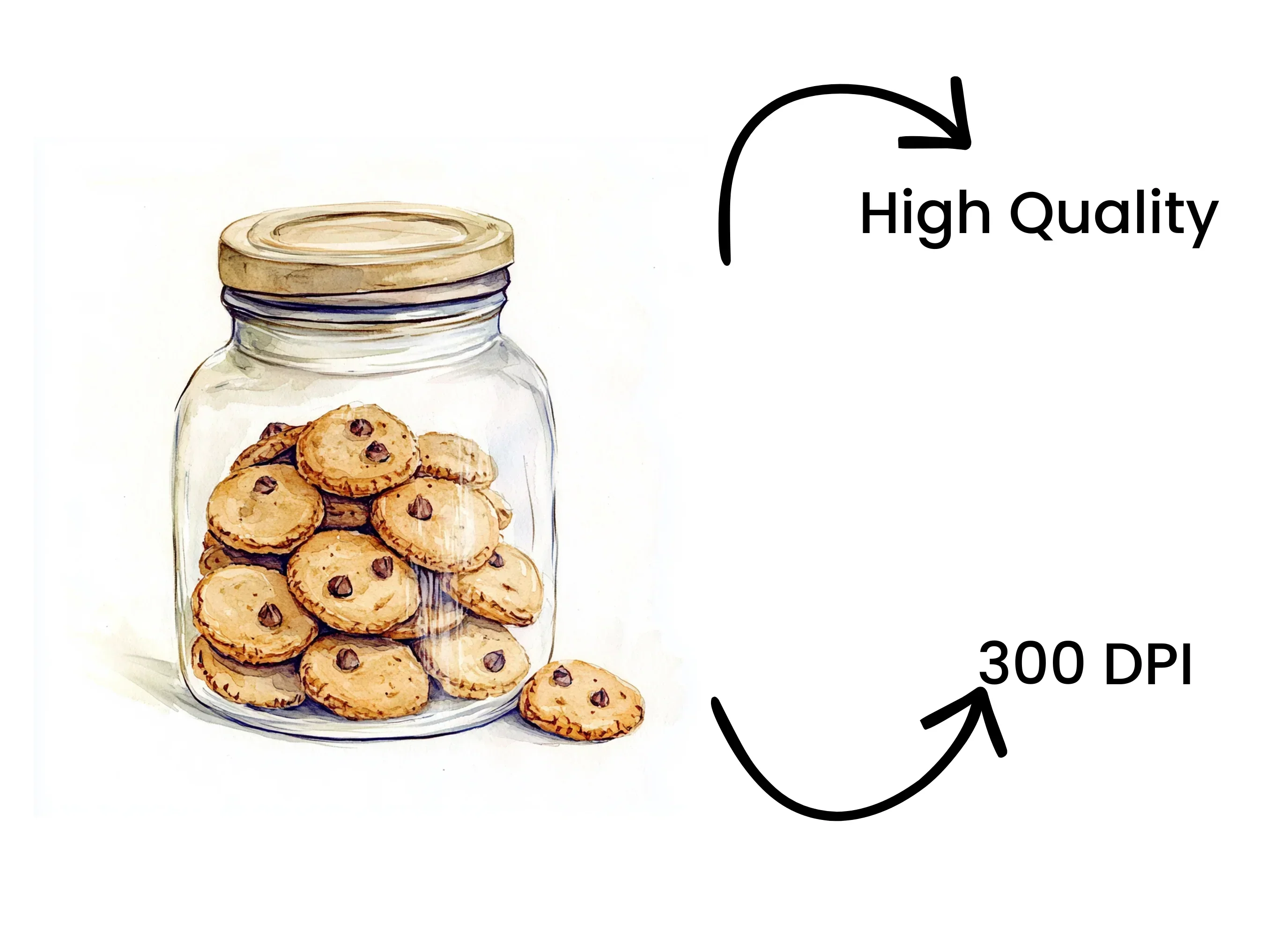 Cookies in Jars Clipart Bundle - Image 4