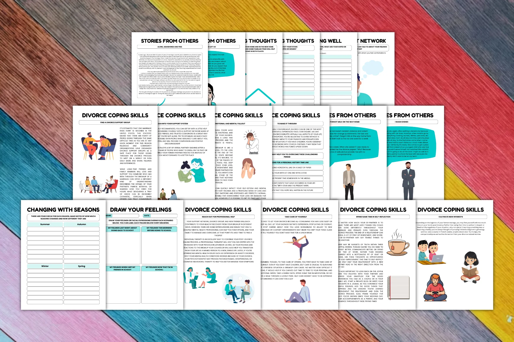 Coping With Divorce: Adult Planner - Image 3