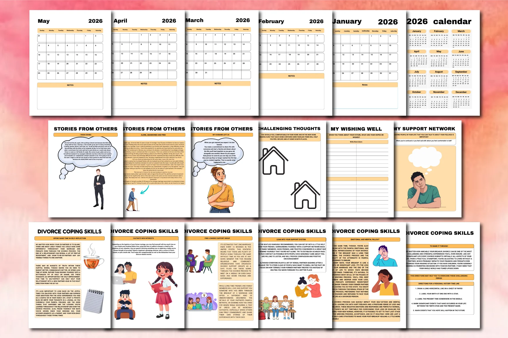Coping With Divorce: Adult Planner Guide - Image 3