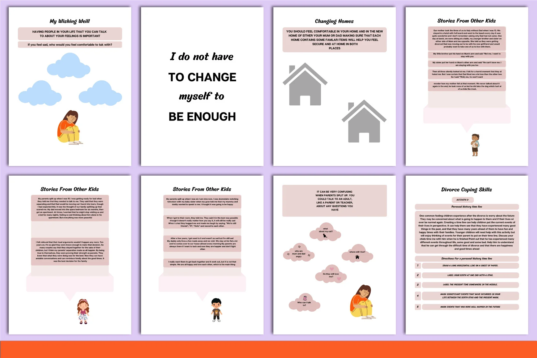 Coping With Divorce for Kids Workbook - Image 3