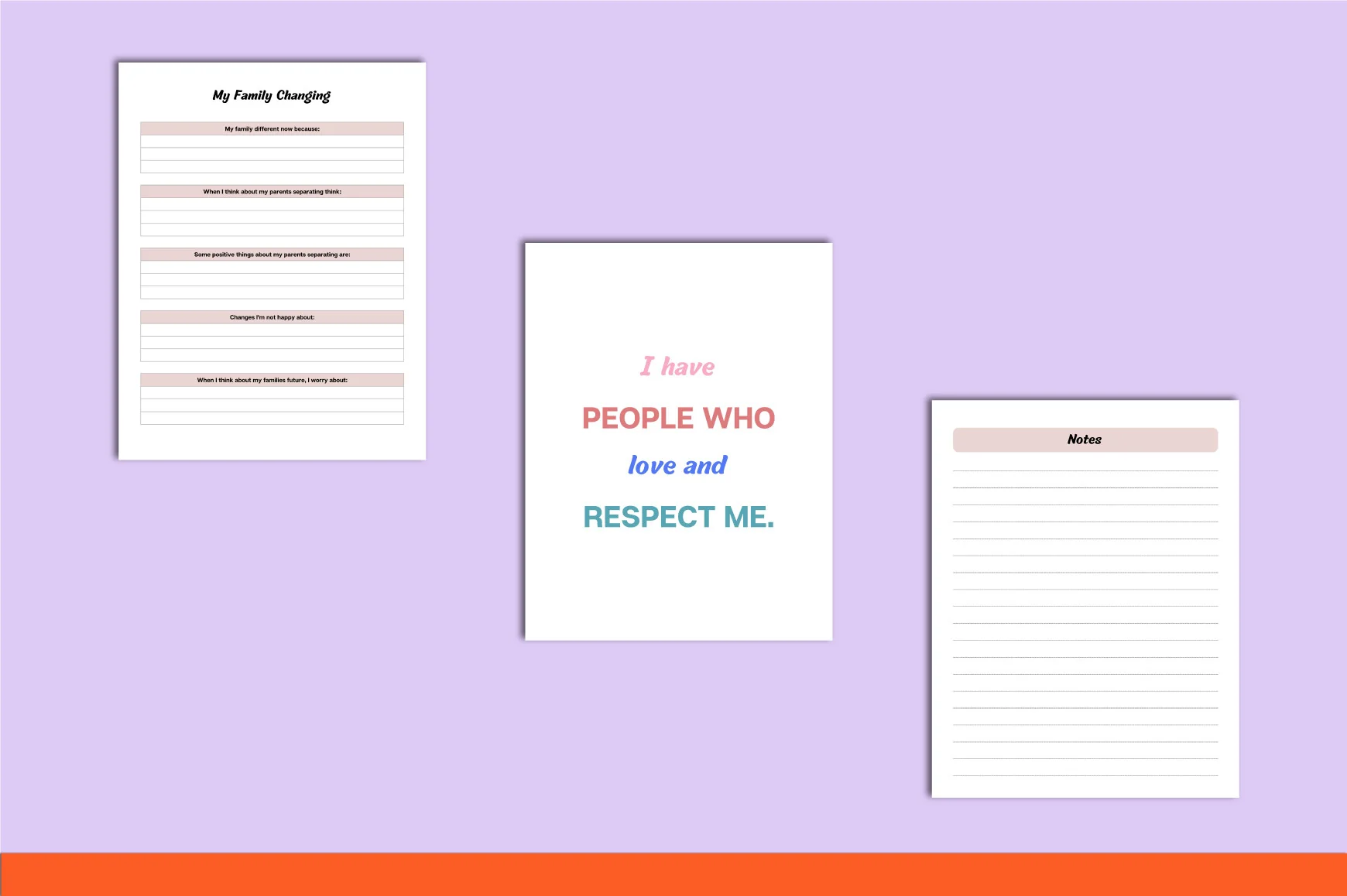 Coping With Divorce for Kids Workbook - Image 5