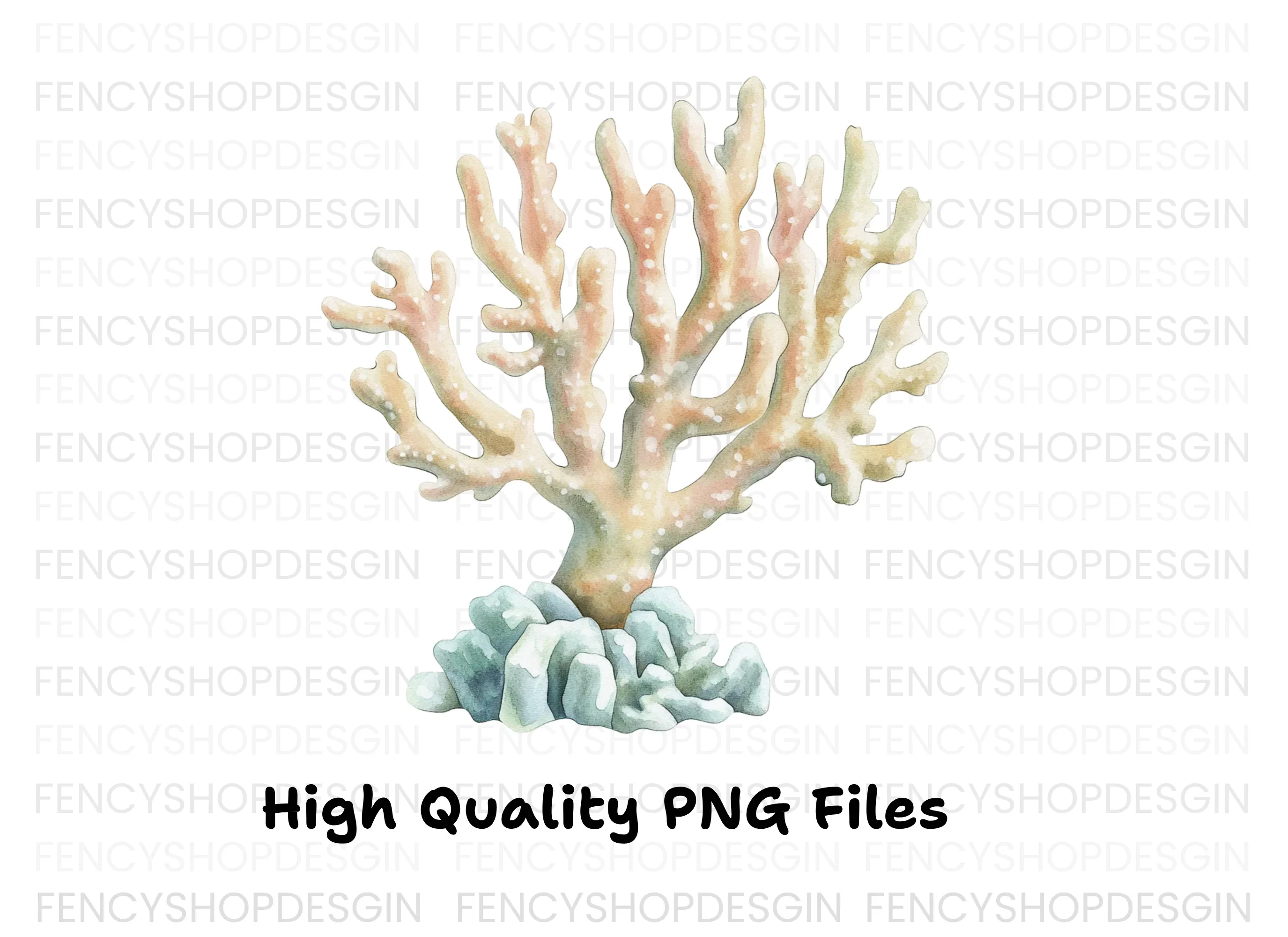 Coral Reef Clipart Bundle - Image 3