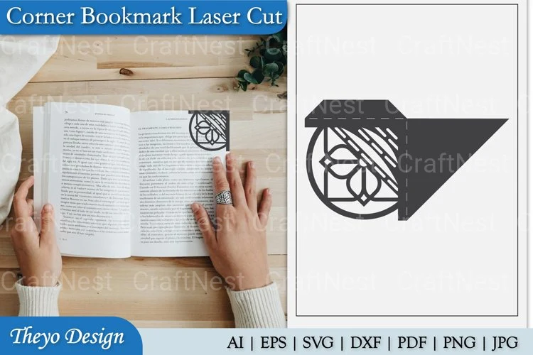 Corner Bookmark SVG Bundle