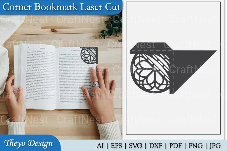 Corner Bookmark SVG Bundle