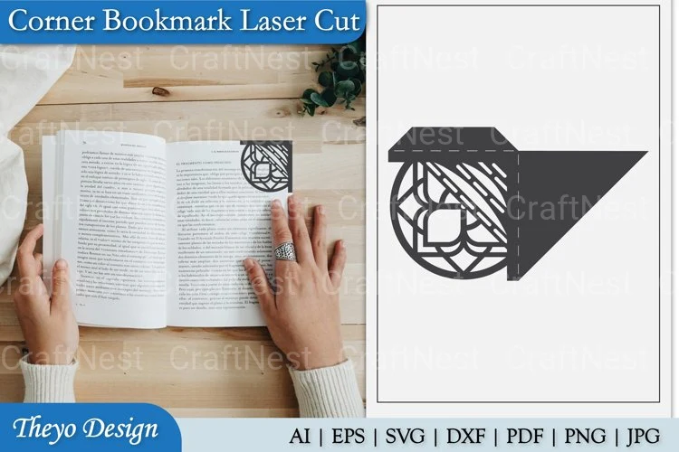 Corner Bookmark SVG Bundle