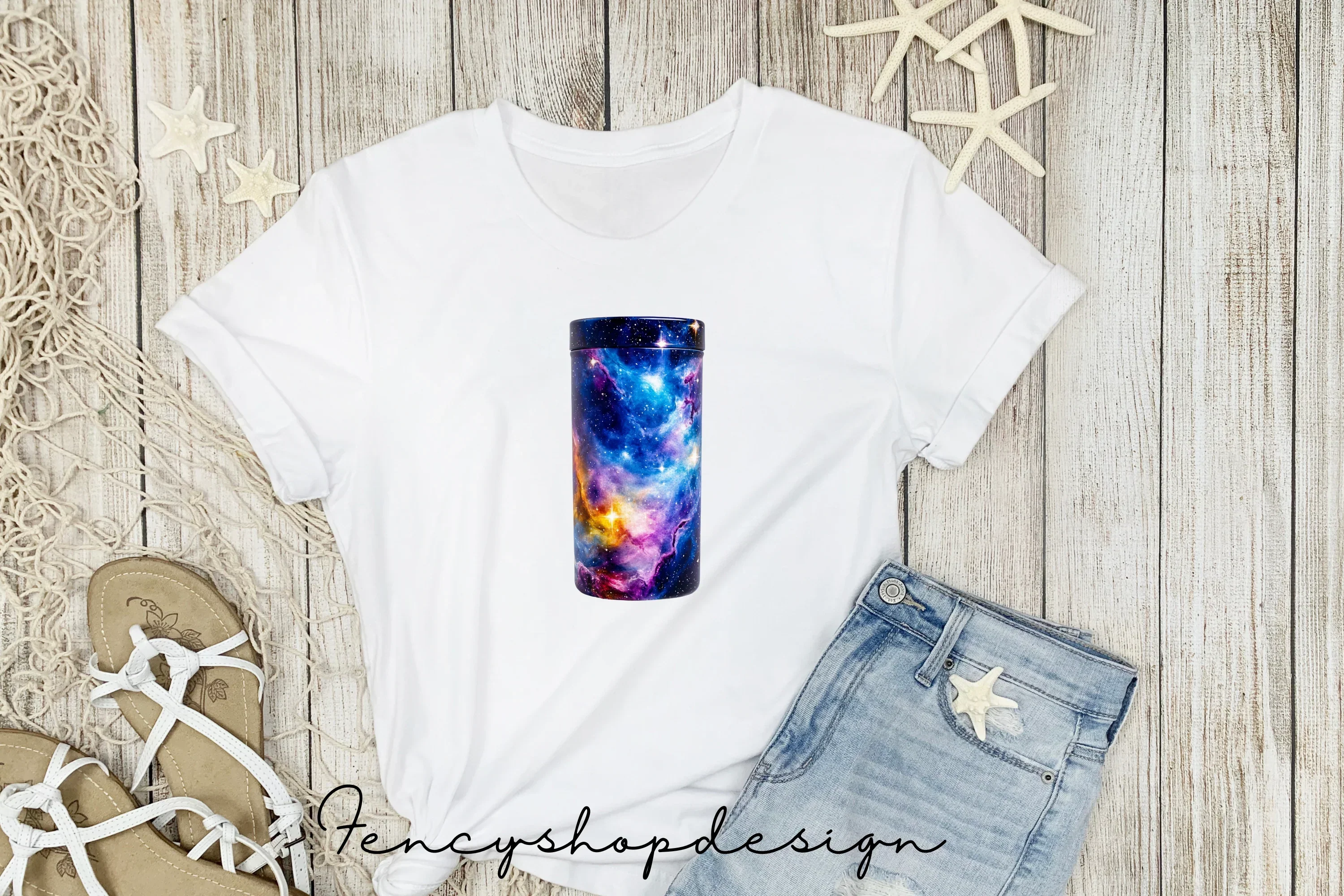 Cosmic Cloud Tumbler Clipart Bundle - Image 2