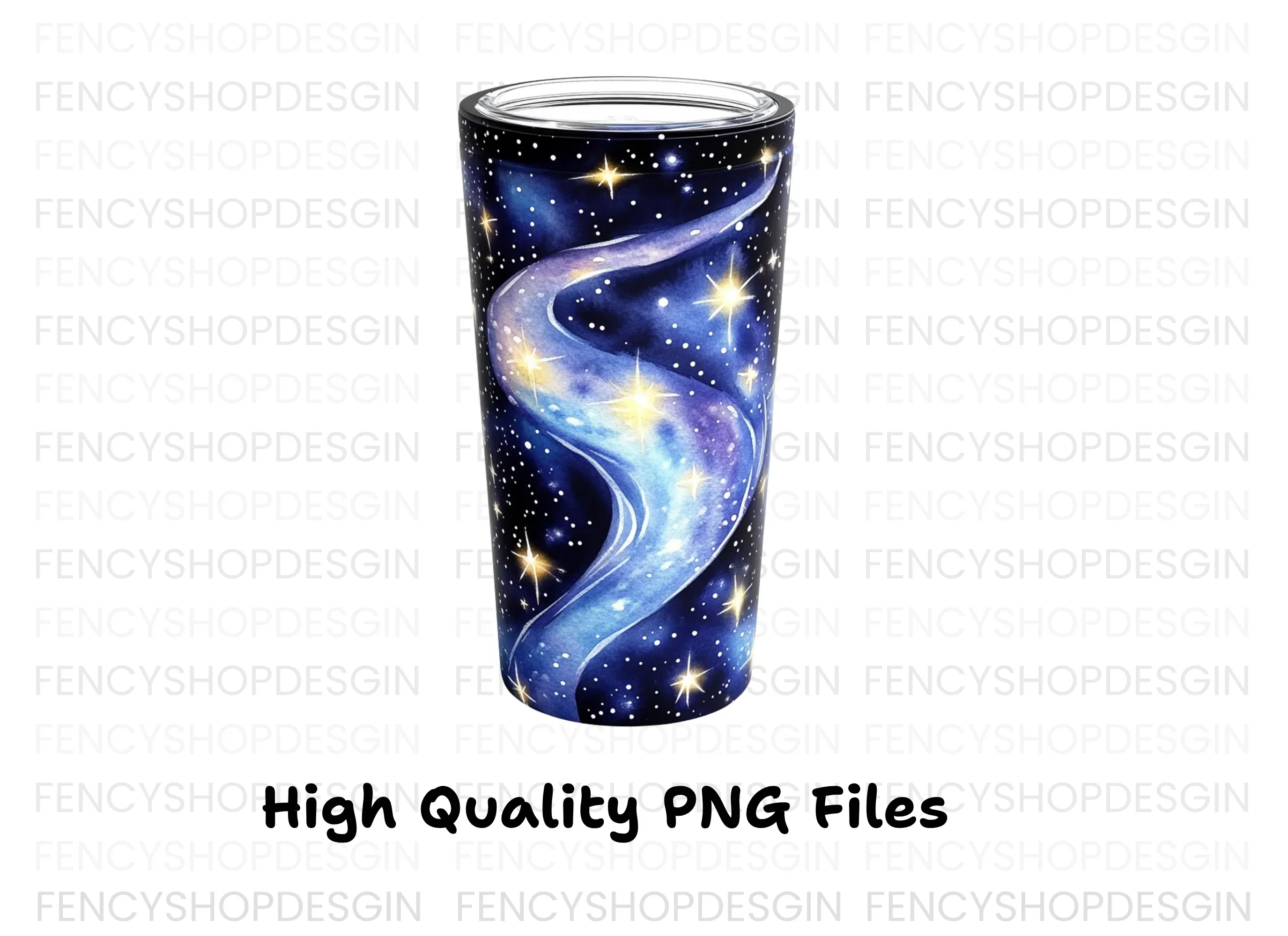 Cosmic Tumbler Clipart Bundle - Image 2
