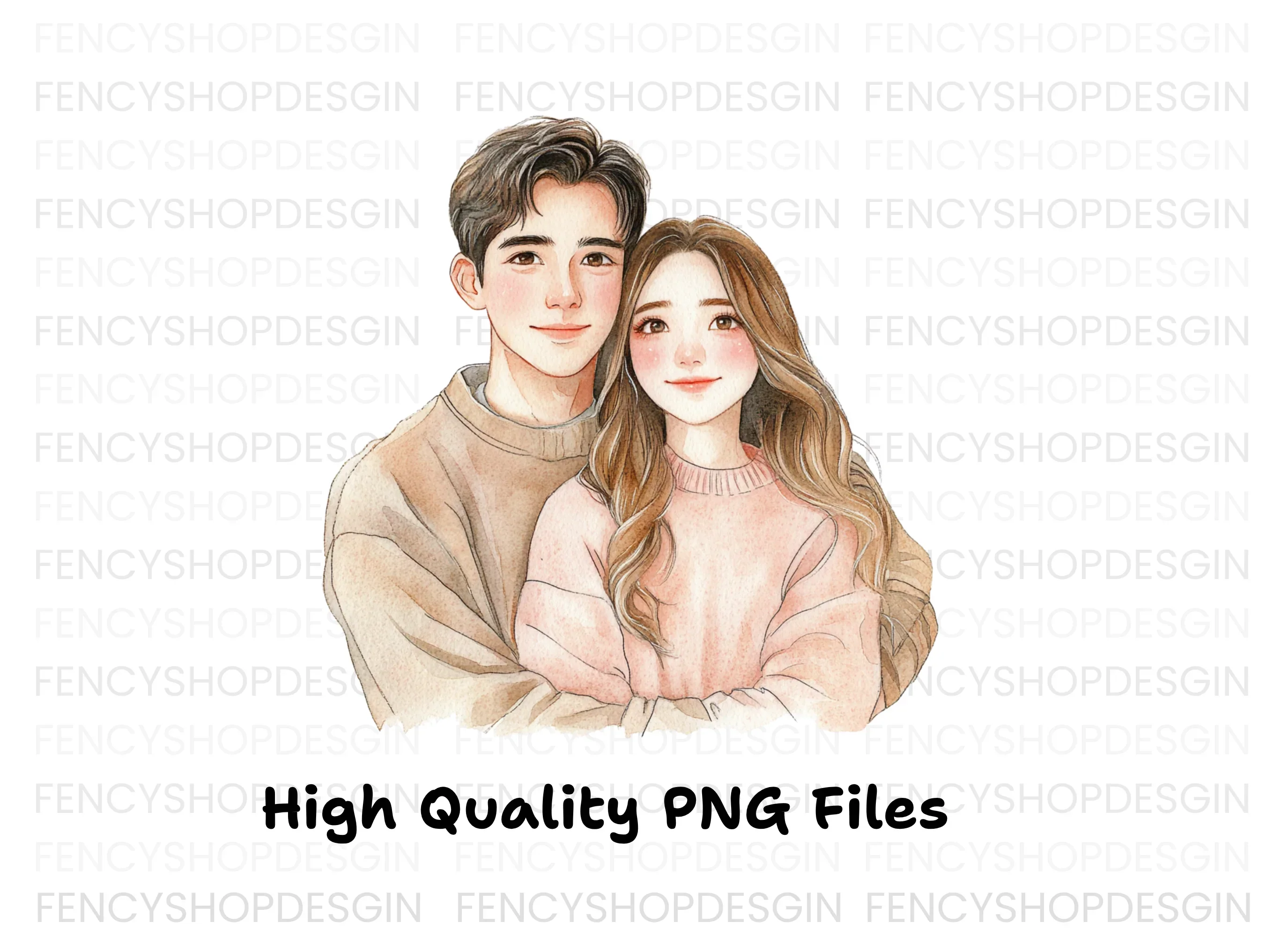 Couple Love Clipart Bundle - Image 2