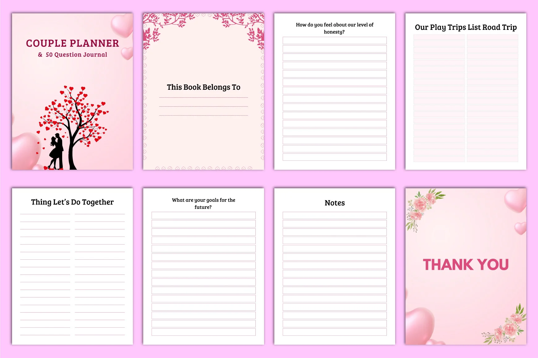Couple's 50 Question Planner - Image 5
