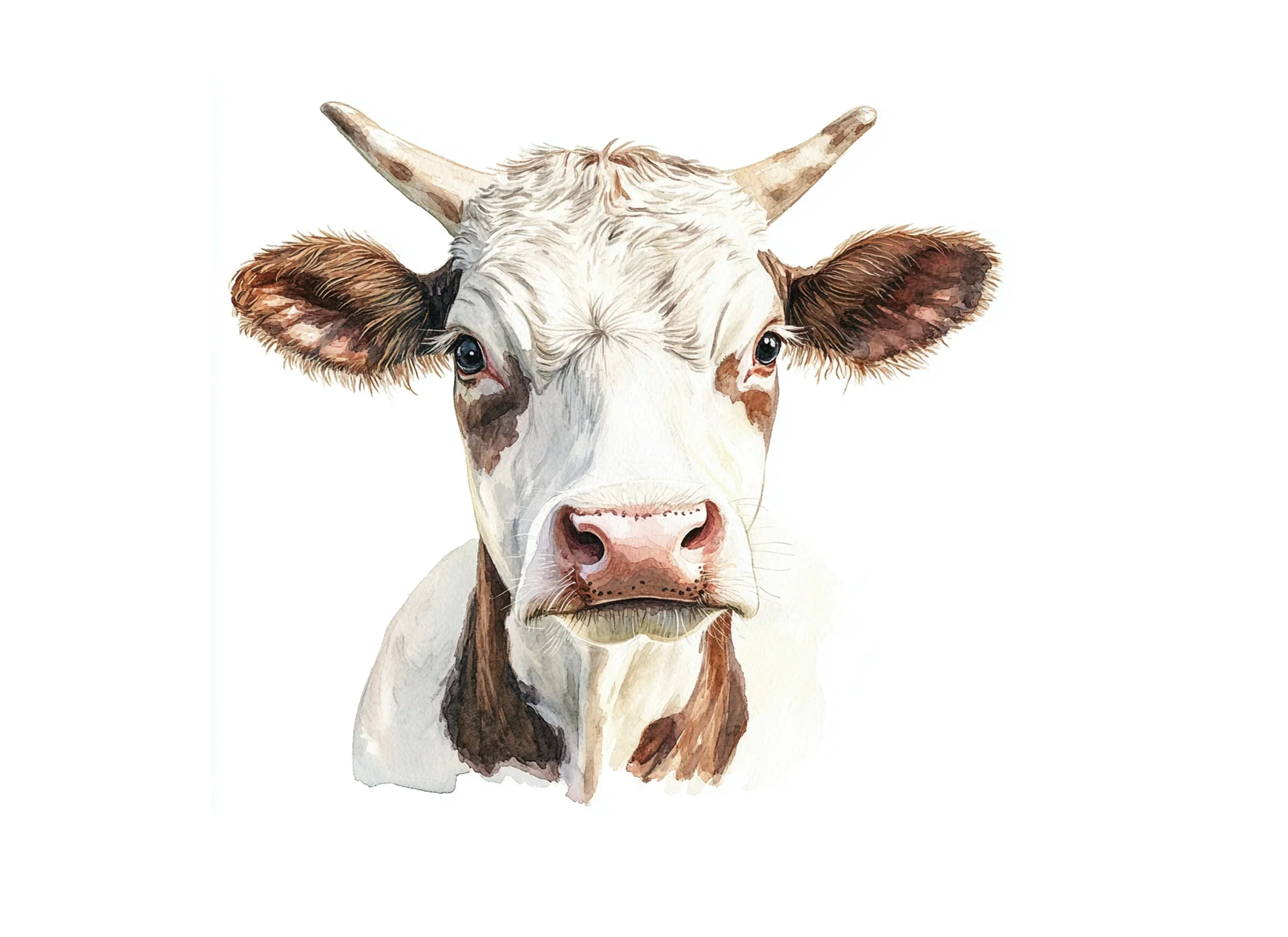 Cow Head Clipart Bundle - Image 2
