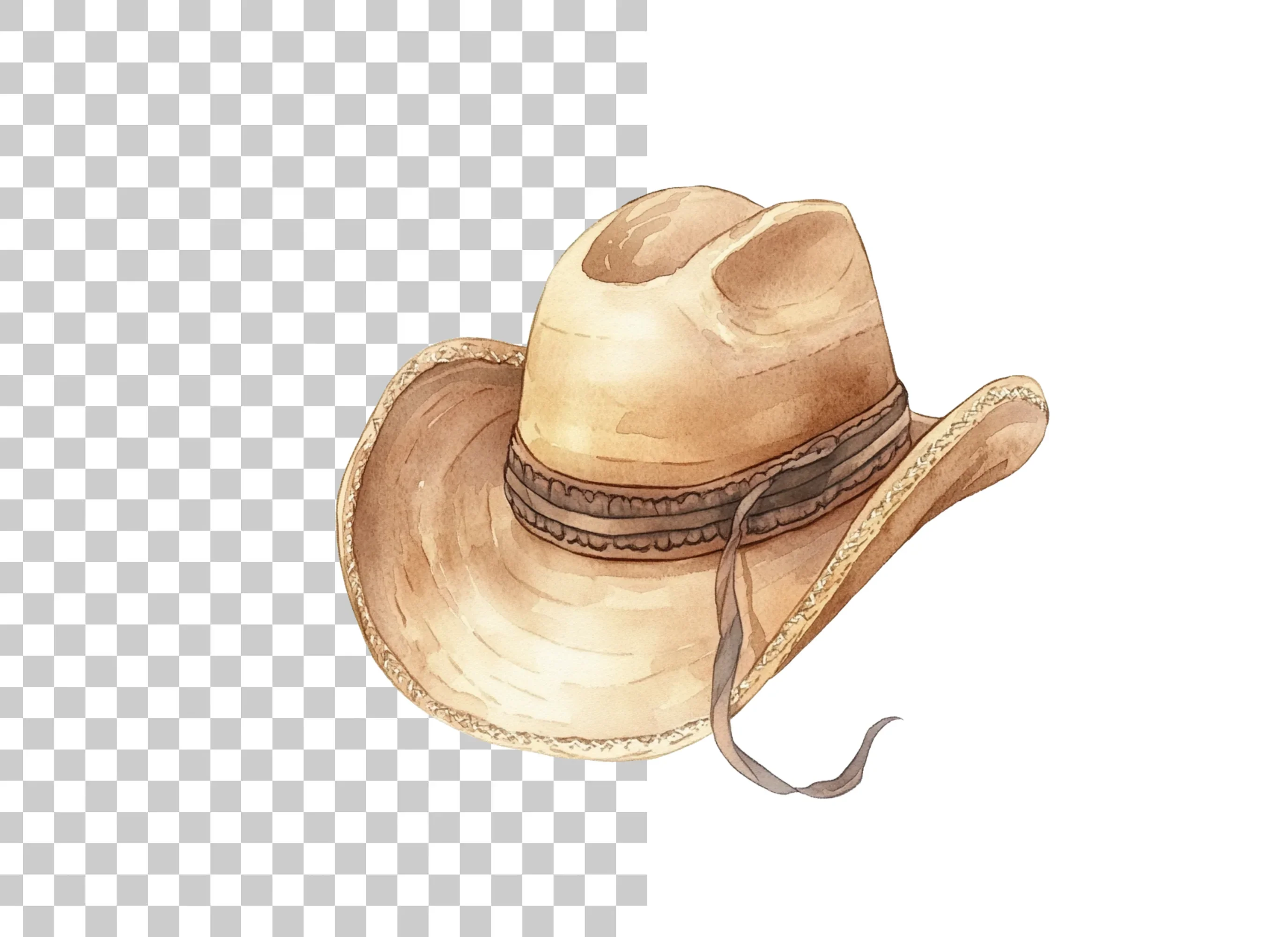 Cowboy Hat Clipart Bundle - Image 2