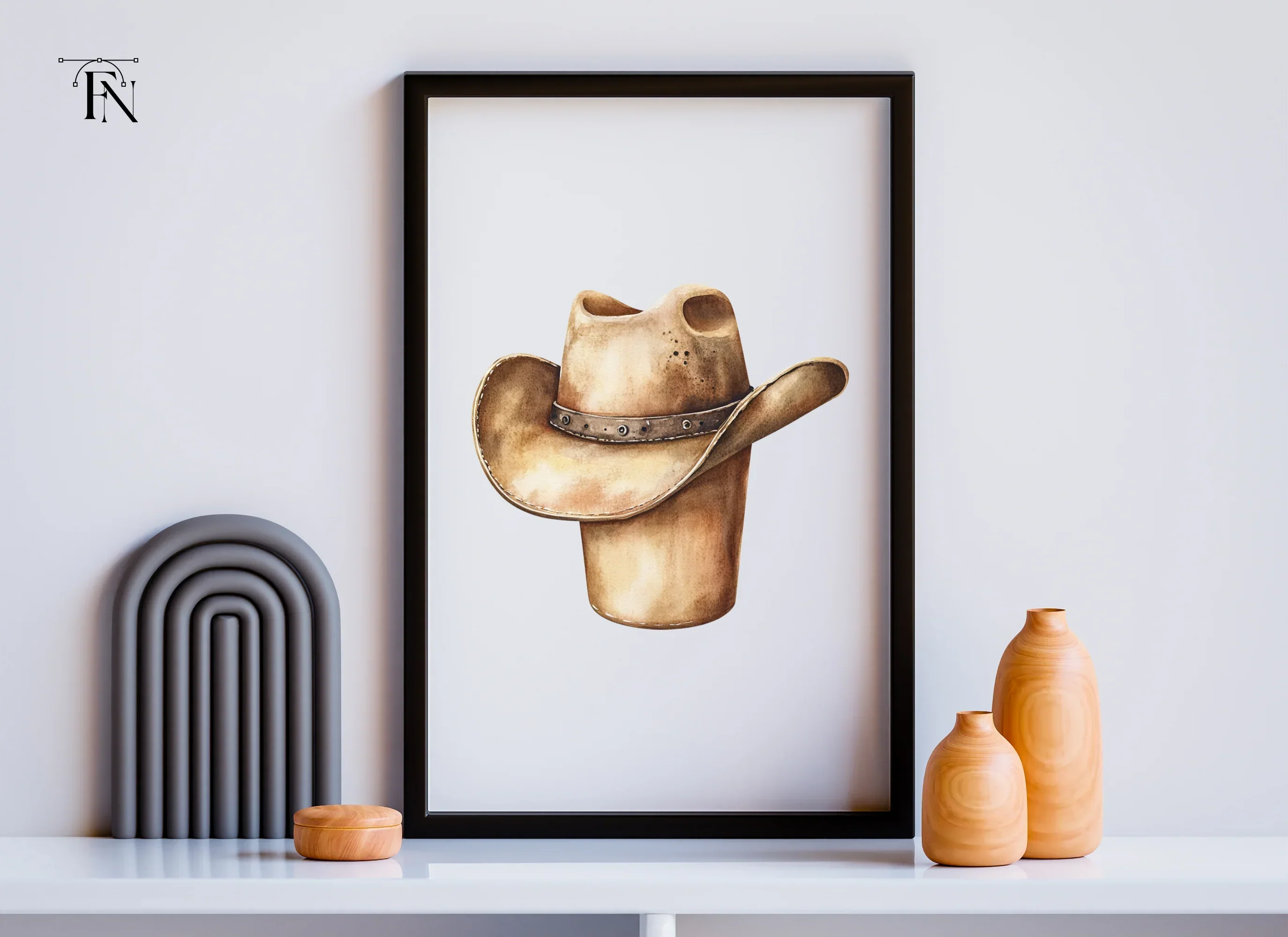 Cowboy Hat Clipart Bundle - Image 5