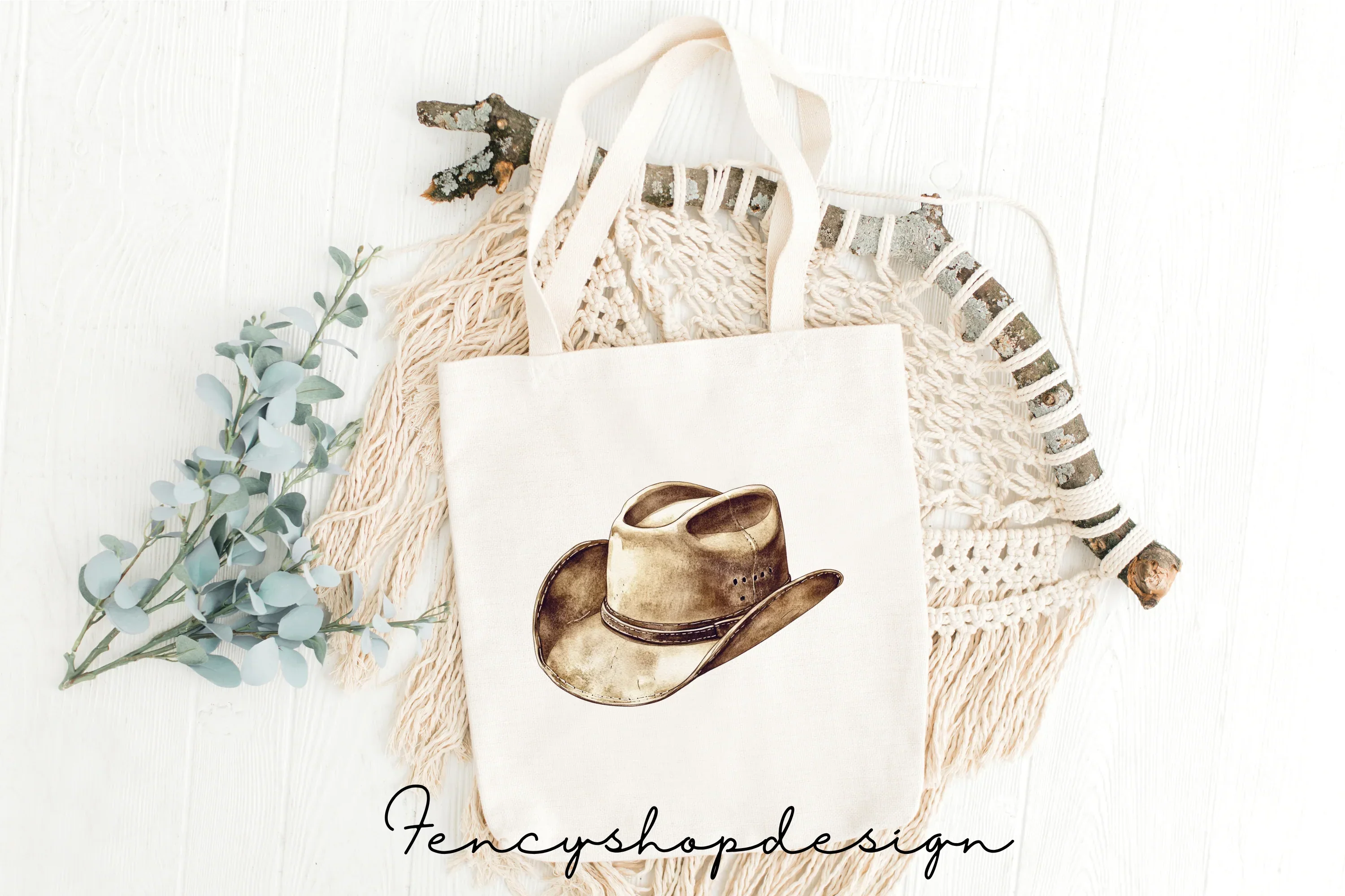 Cowboy Hat Clipart Bundle - Image 5