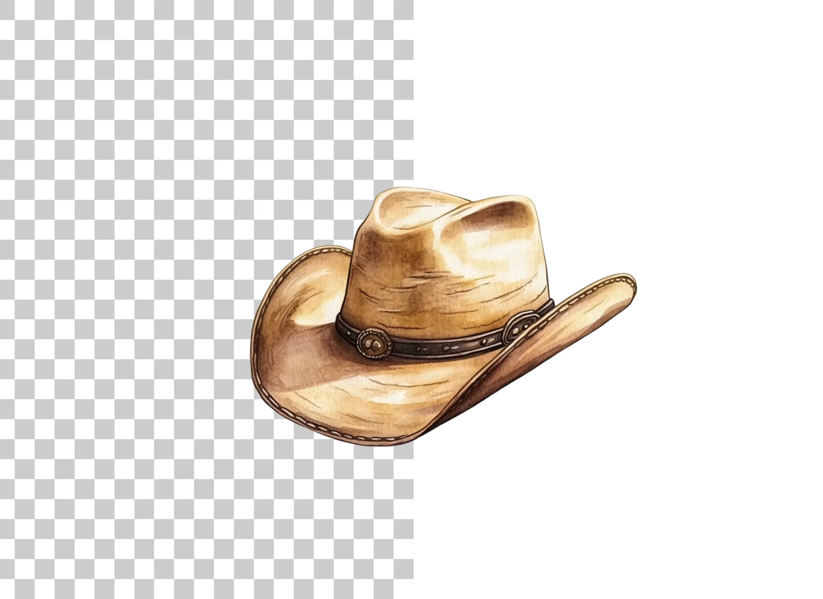 Cowboy Hats Clipart Bundle - Image 2